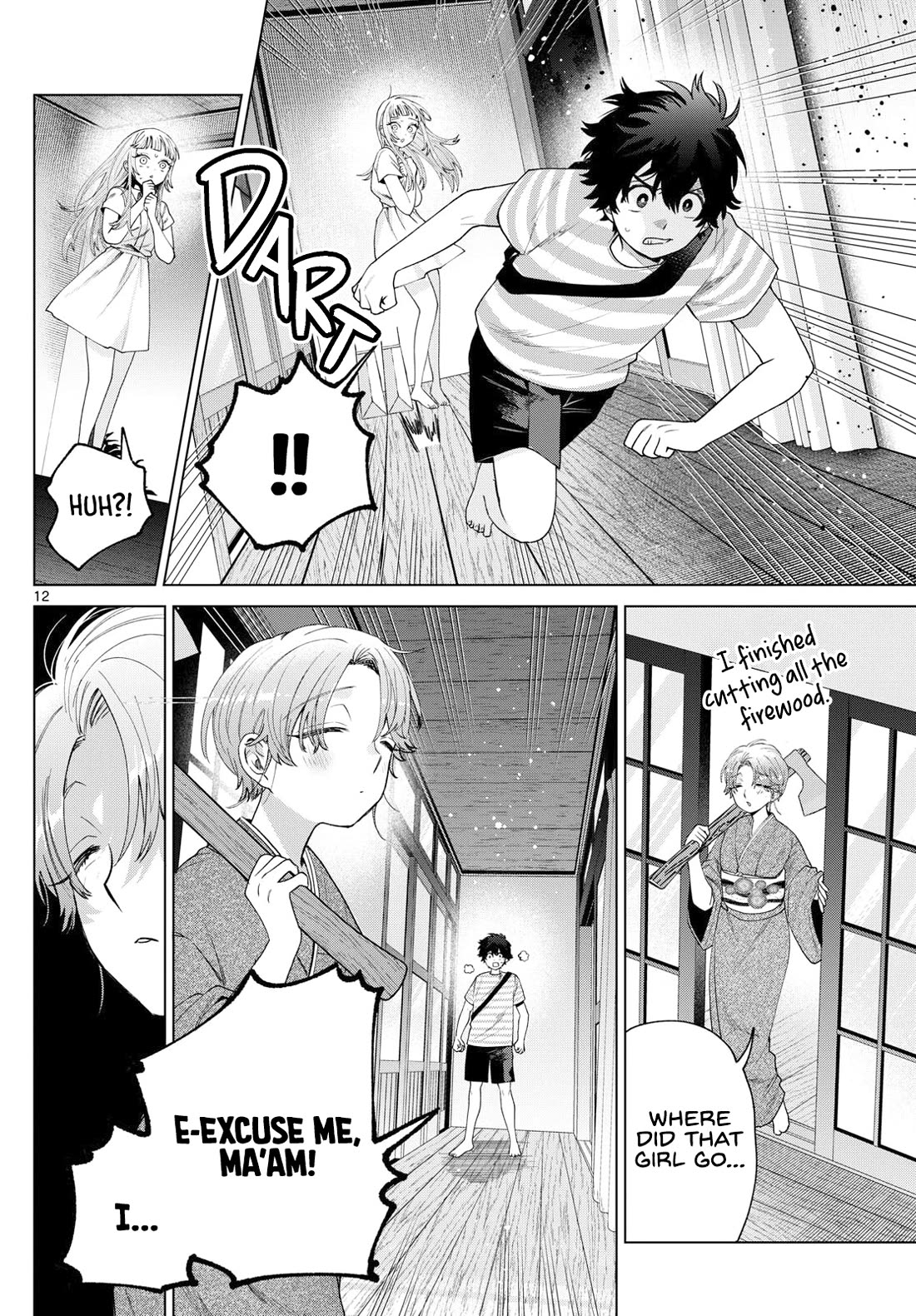 Momose Akira's First Love is a Failure. Chapter 31 page 12 - Chapter 31: Double Crisis