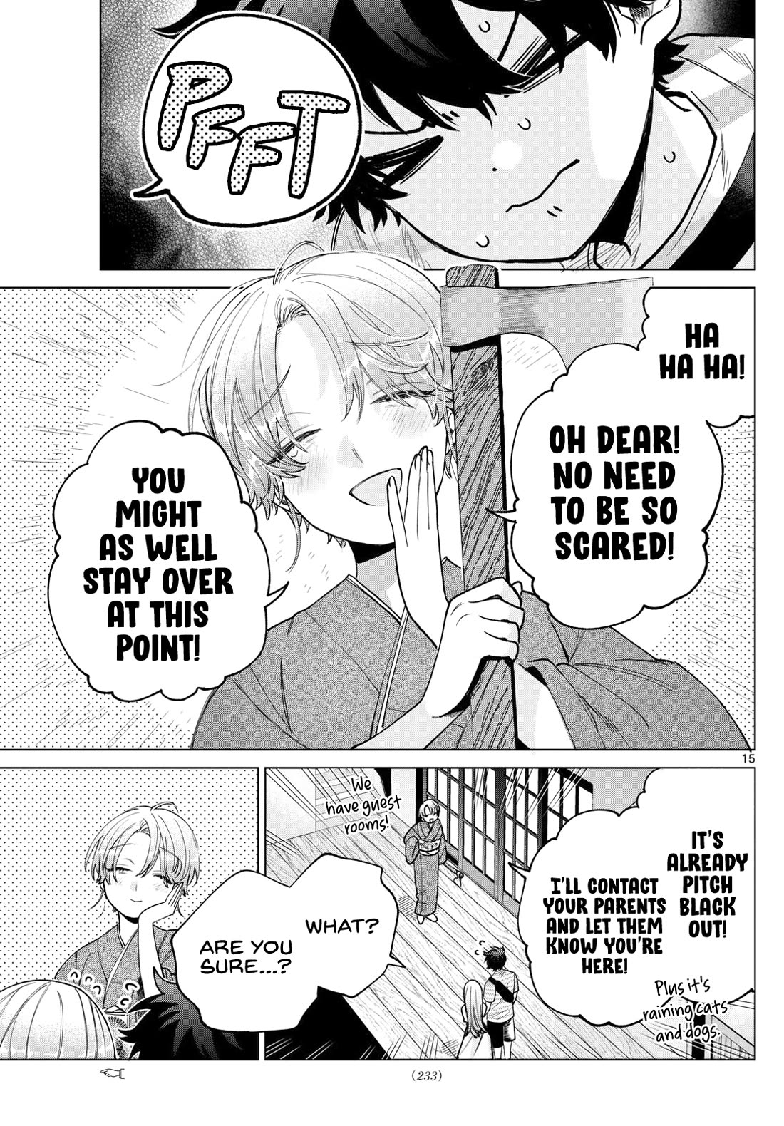 Momose Akira's First Love is a Failure. Chapter 31 page 15 - Chapter 31: Double Crisis