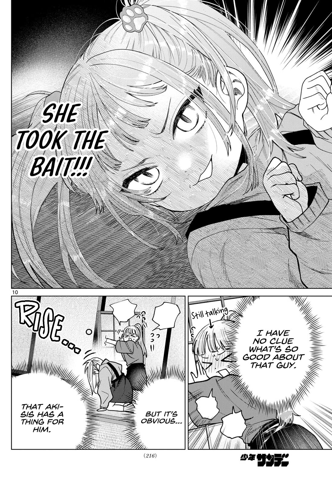 Momose Akira's First Love is a Failure. Chapter 34 page 10 - Chapter 34: Clumsy Master Assistant