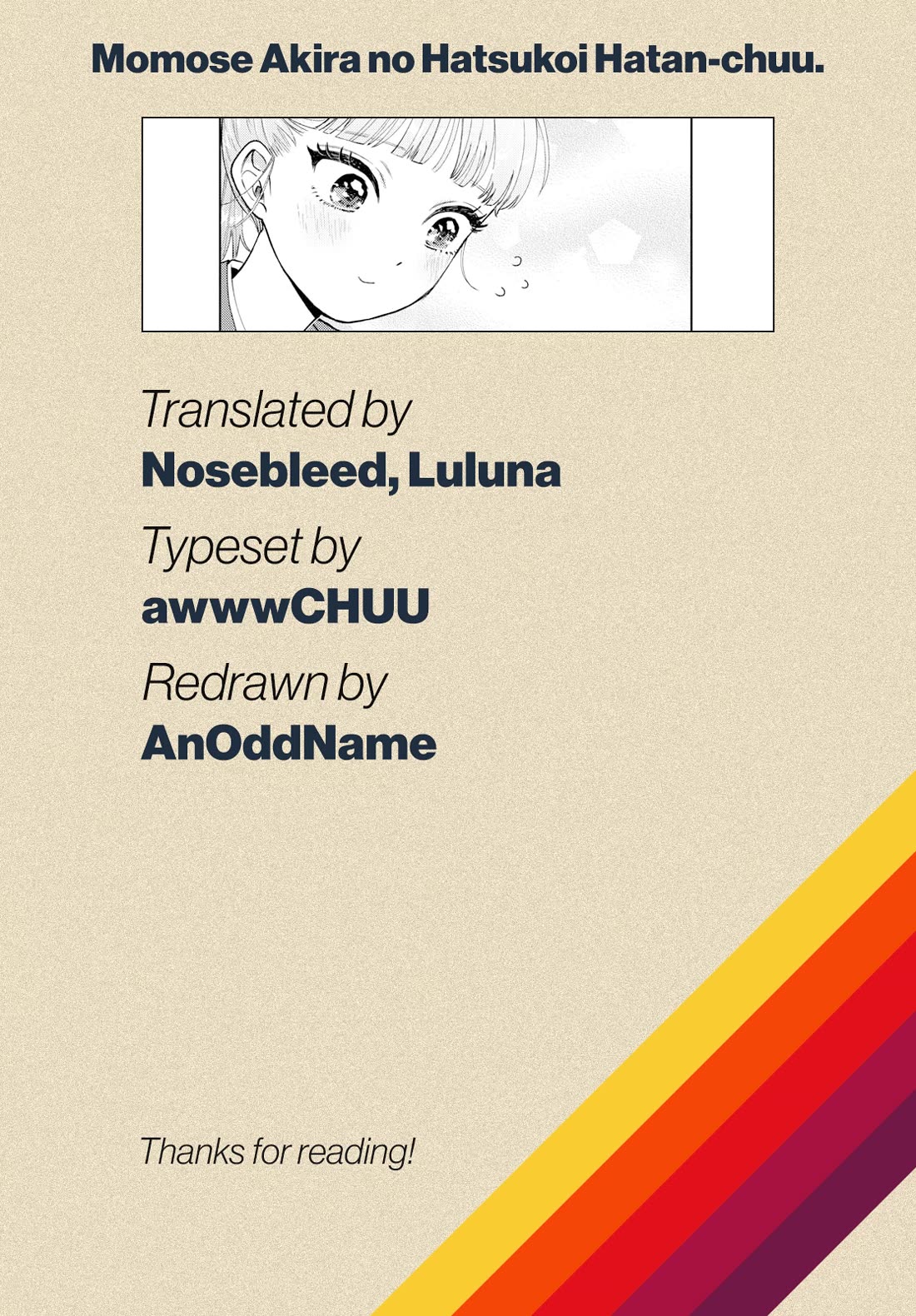 Momose Akira's First Love is a Failure. Chapter 34 page 19 - Chapter 34: Clumsy Master Assistant