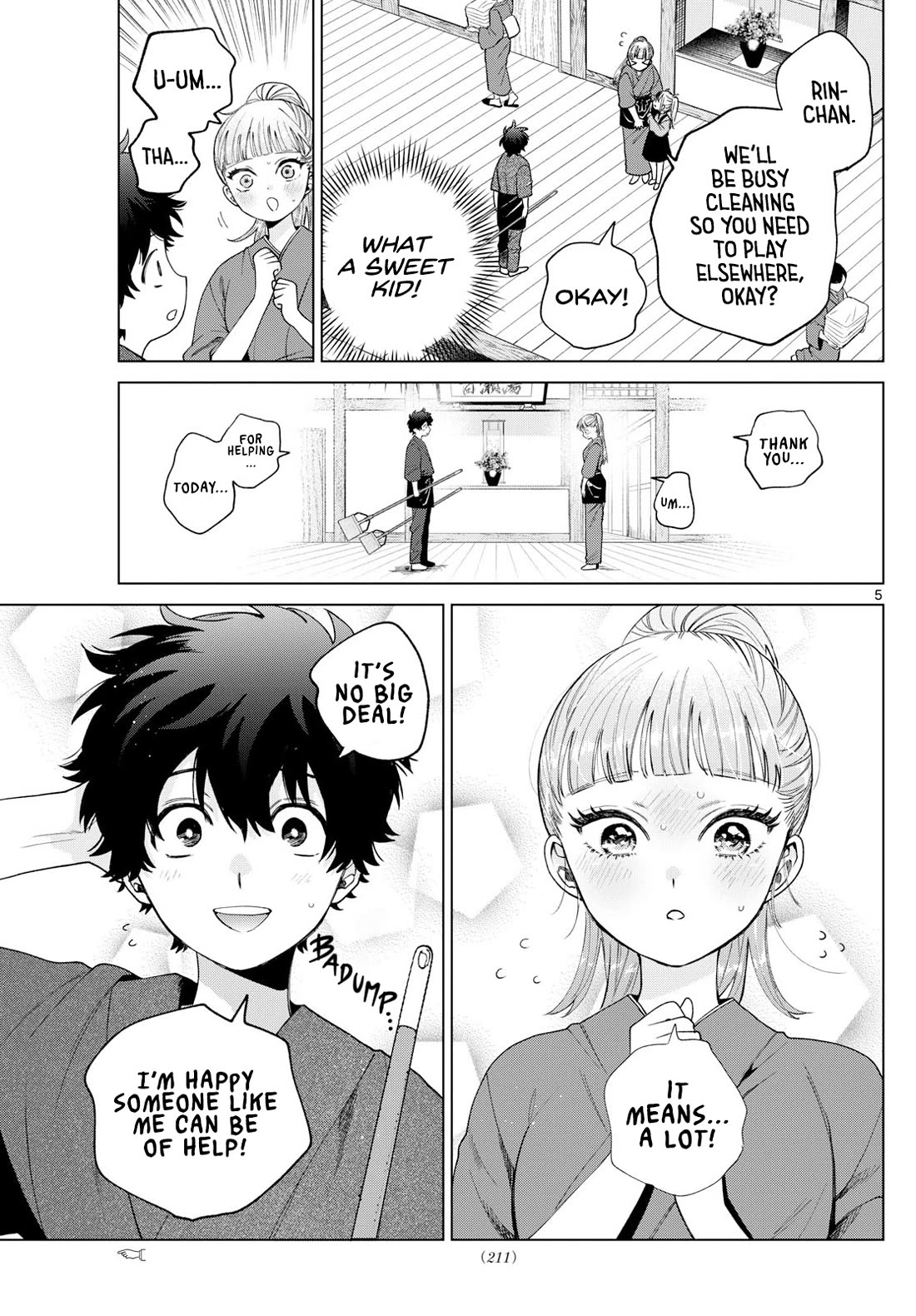 Momose Akira's First Love is a Failure. Chapter 34 page 5 - Chapter 34: Clumsy Master Assistant