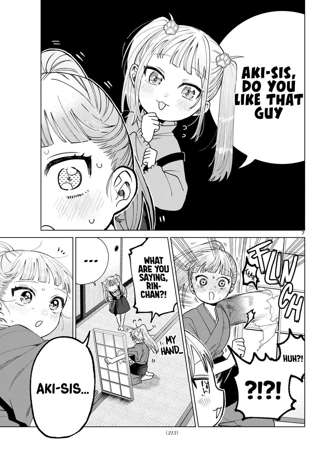 Momose Akira's First Love is a Failure. Chapter 34 page 7 - Chapter 34: Clumsy Master Assistant