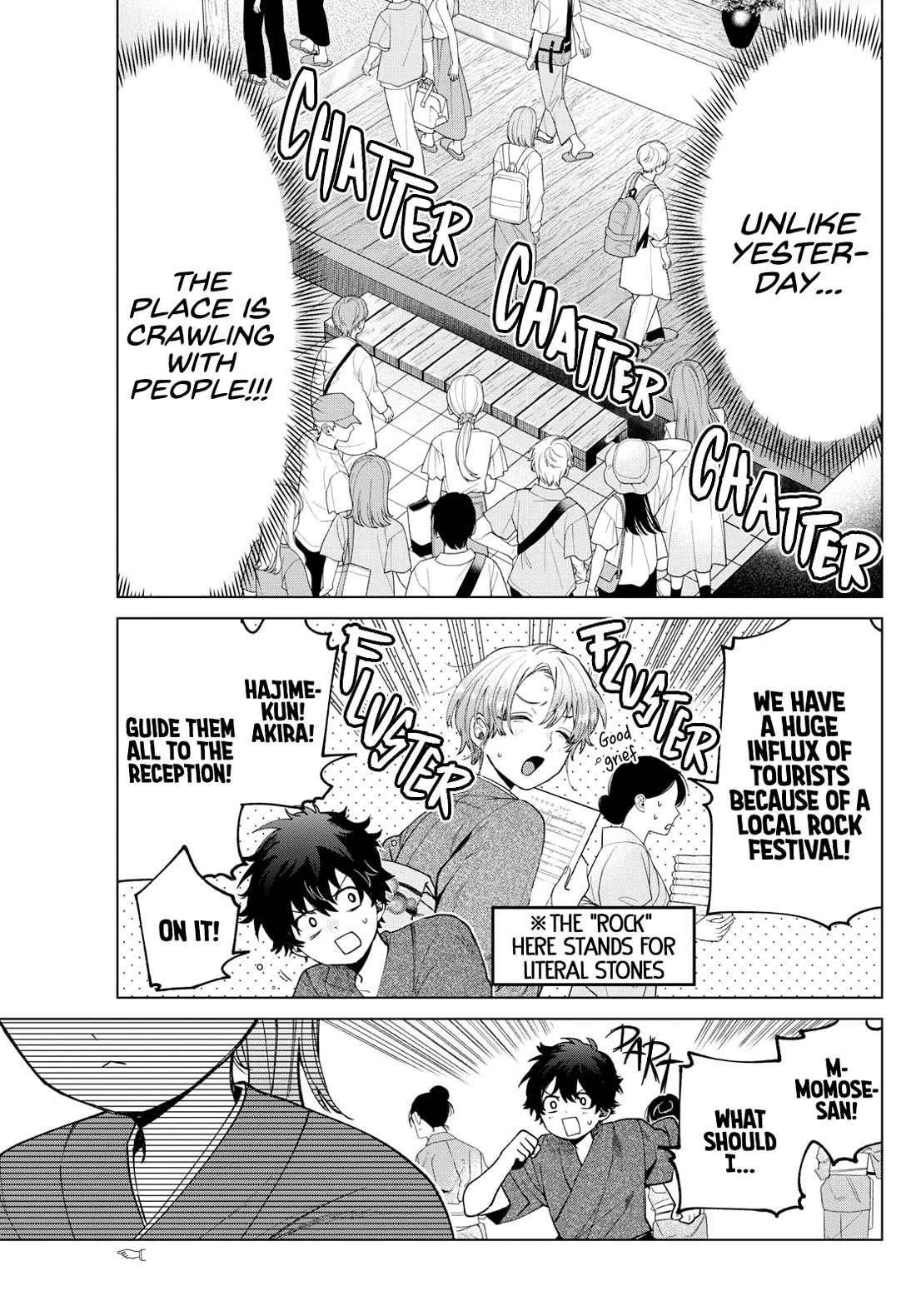 Momose Akira's First Love is a Failure. Chapter 35 page 3 - Chapter 35: The Distance Between Us