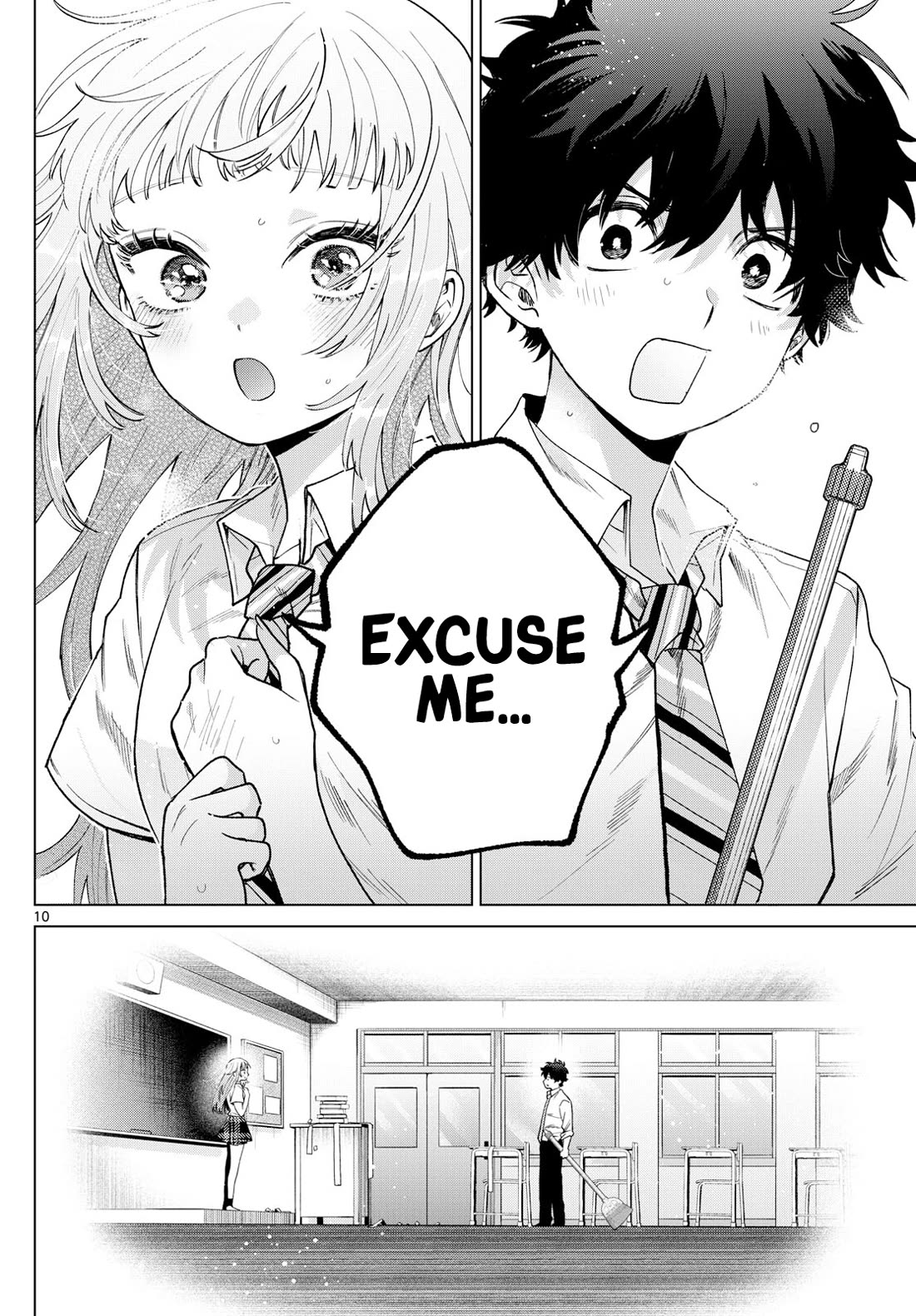Momose Akira's First Love is a Failure. Chapter 36 page 10 - Chapter 36: Heartbeats and Pains, Coming and Going
