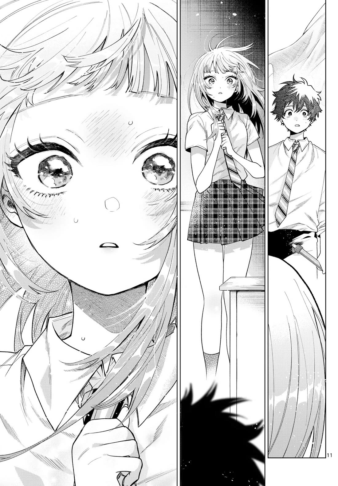 Momose Akira's First Love is a Failure. Chapter 36 page 11 - Chapter 36: Heartbeats and Pains, Coming and Going