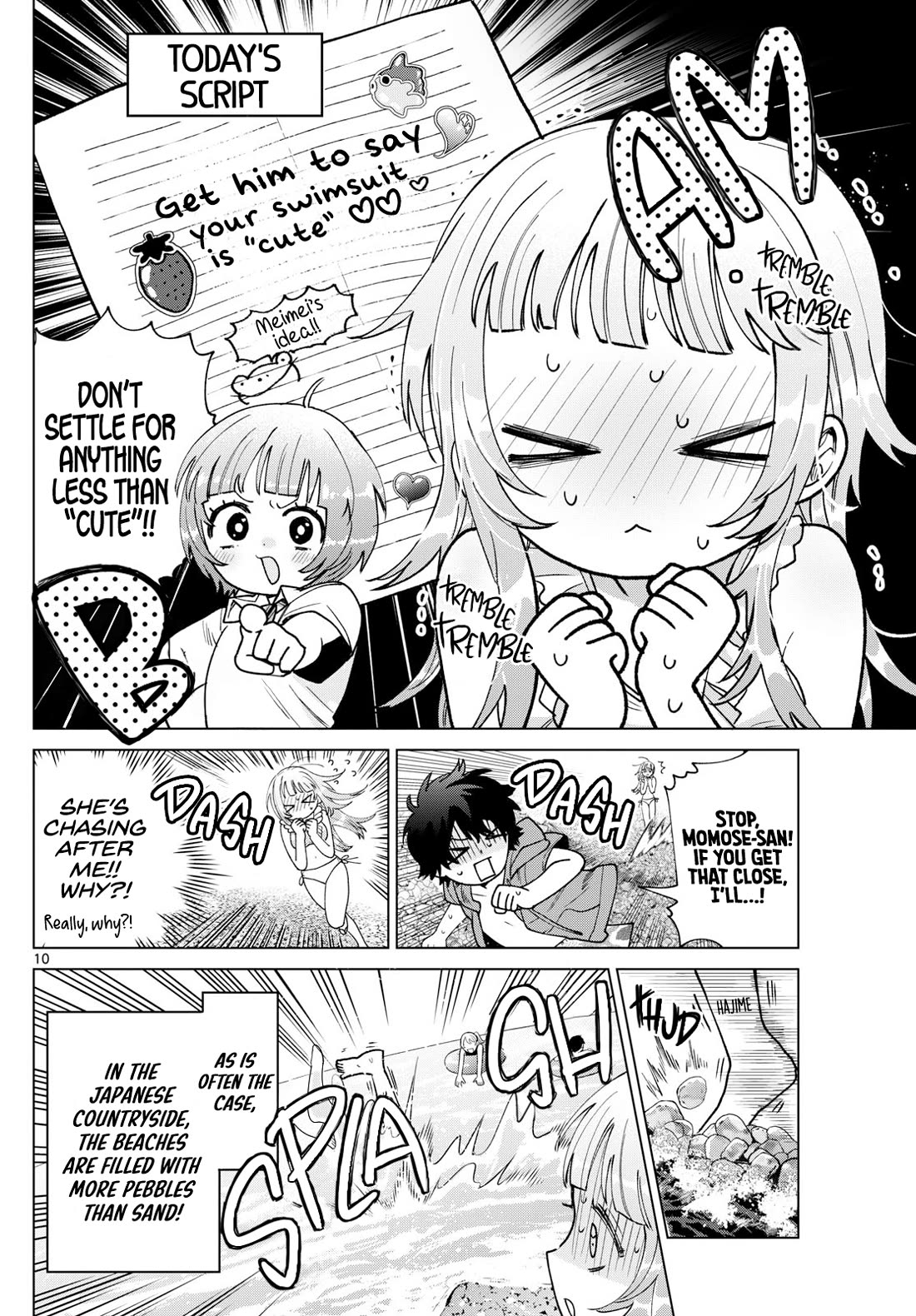 Momose Akira's First Love is a Failure. Chapter 37 page 10 - Chapter 37: Chilling at the Midsummer Beach