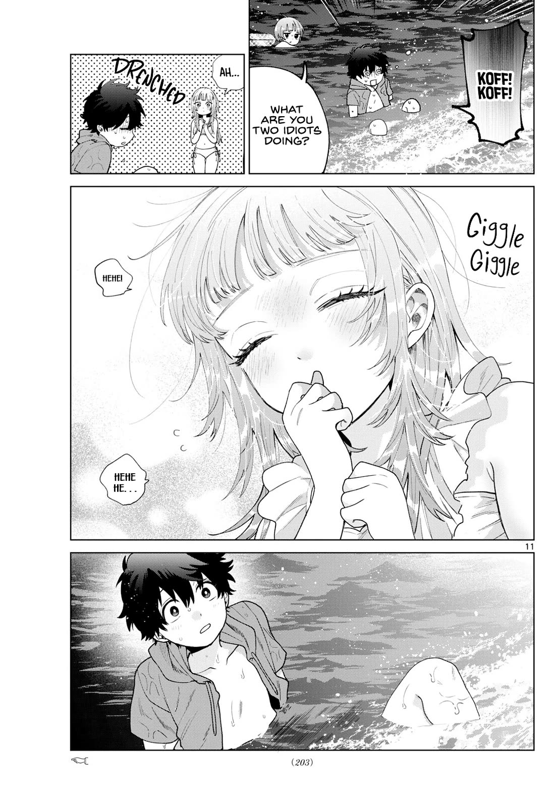 Momose Akira's First Love is a Failure. Chapter 37 page 11 - Chapter 37: Chilling at the Midsummer Beach