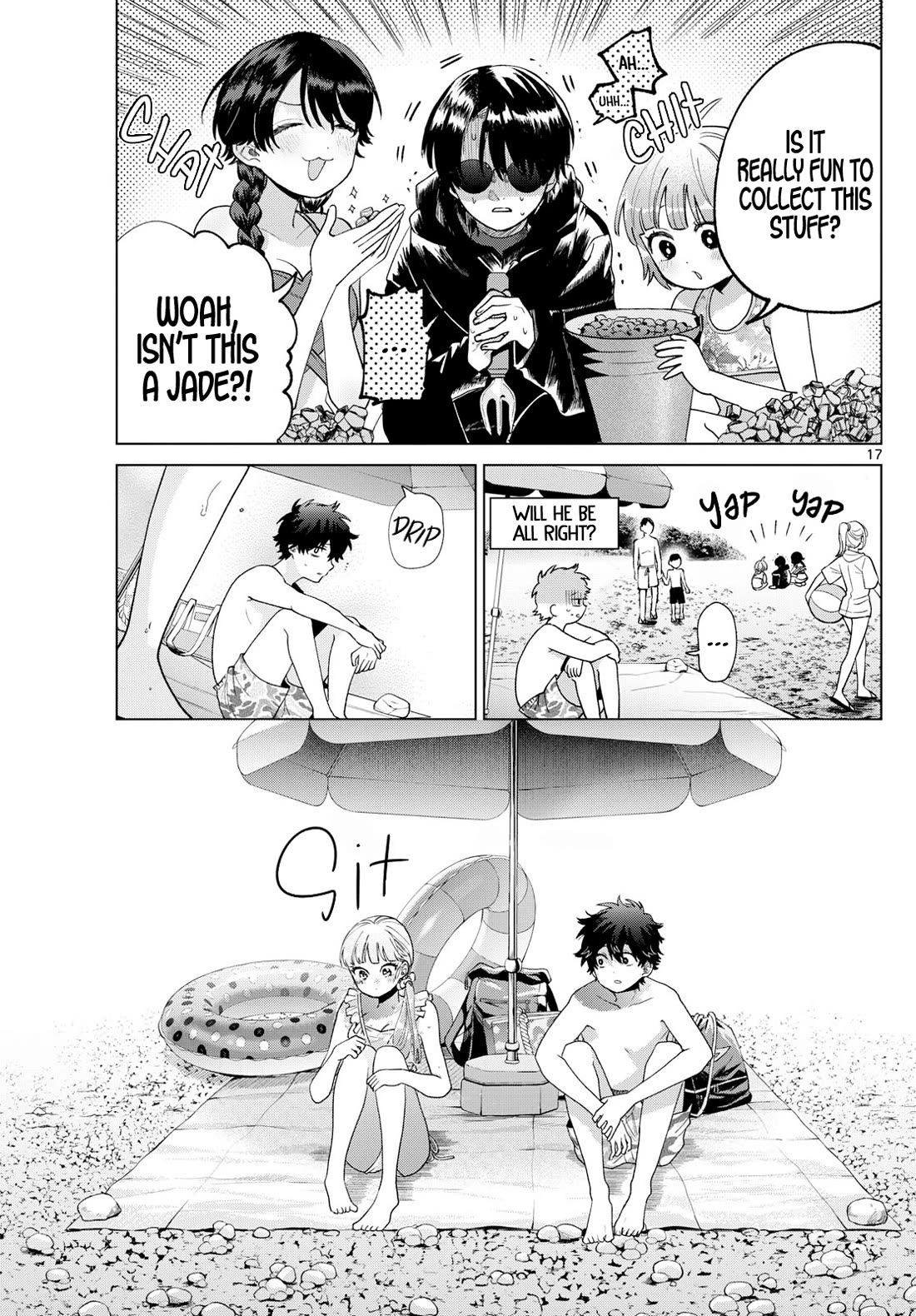 Momose Akira's First Love is a Failure. Chapter 37 page 17 - Chapter 37: Chilling at the Midsummer Beach