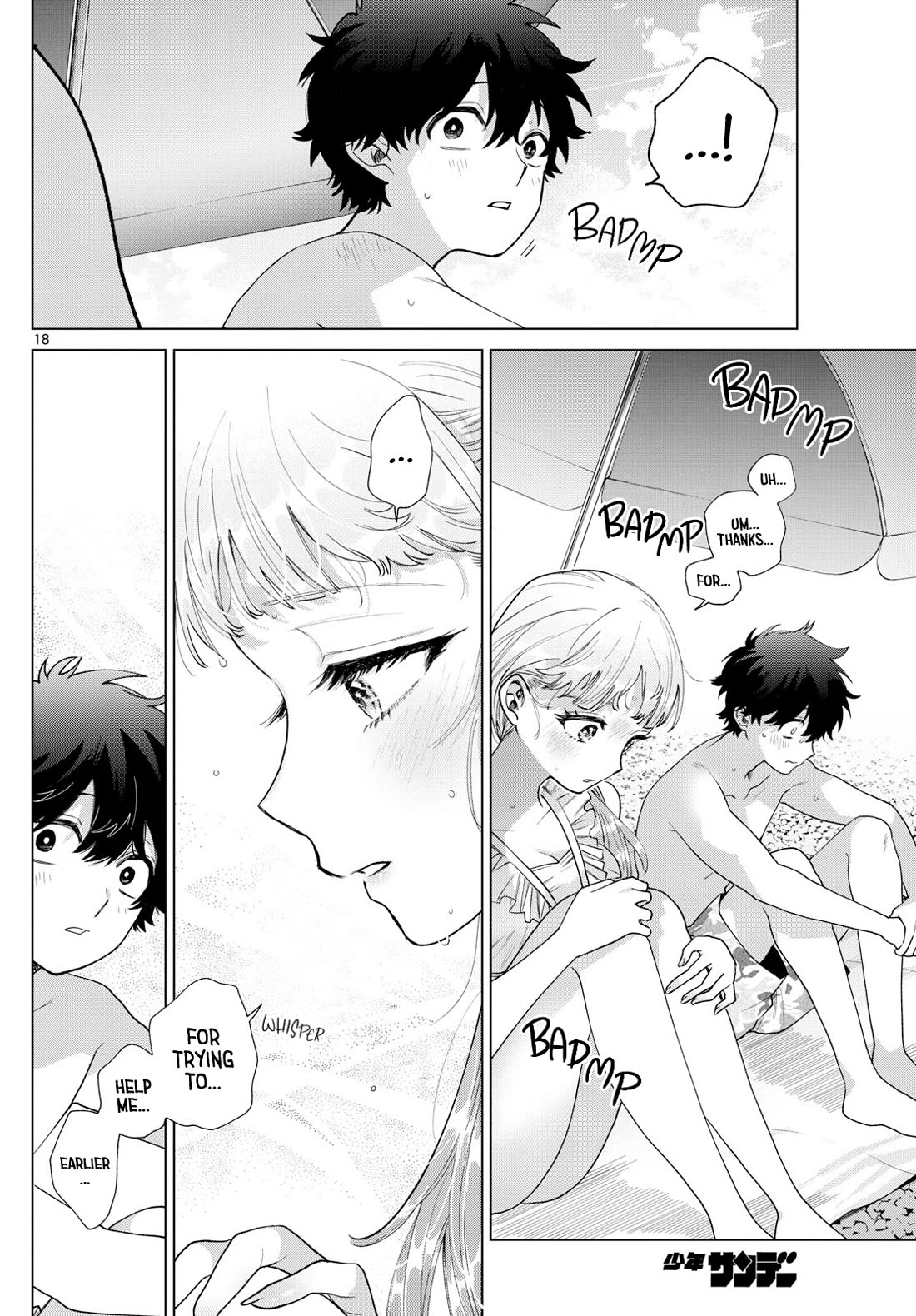 Momose Akira's First Love is a Failure. Chapter 37 page 18 - Chapter 37: Chilling at the Midsummer Beach