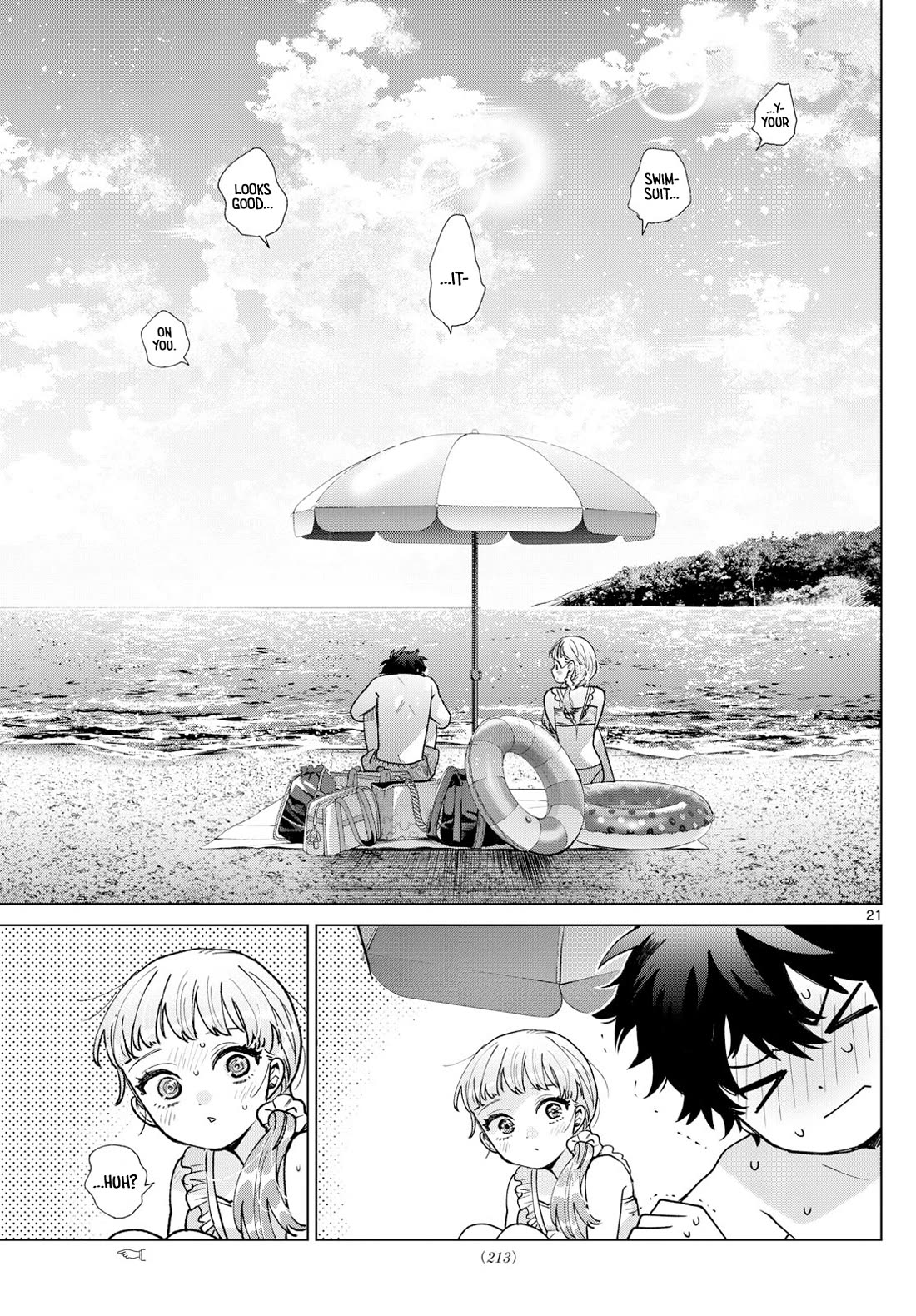 Momose Akira's First Love is a Failure. Chapter 37 page 21 - Chapter 37: Chilling at the Midsummer Beach