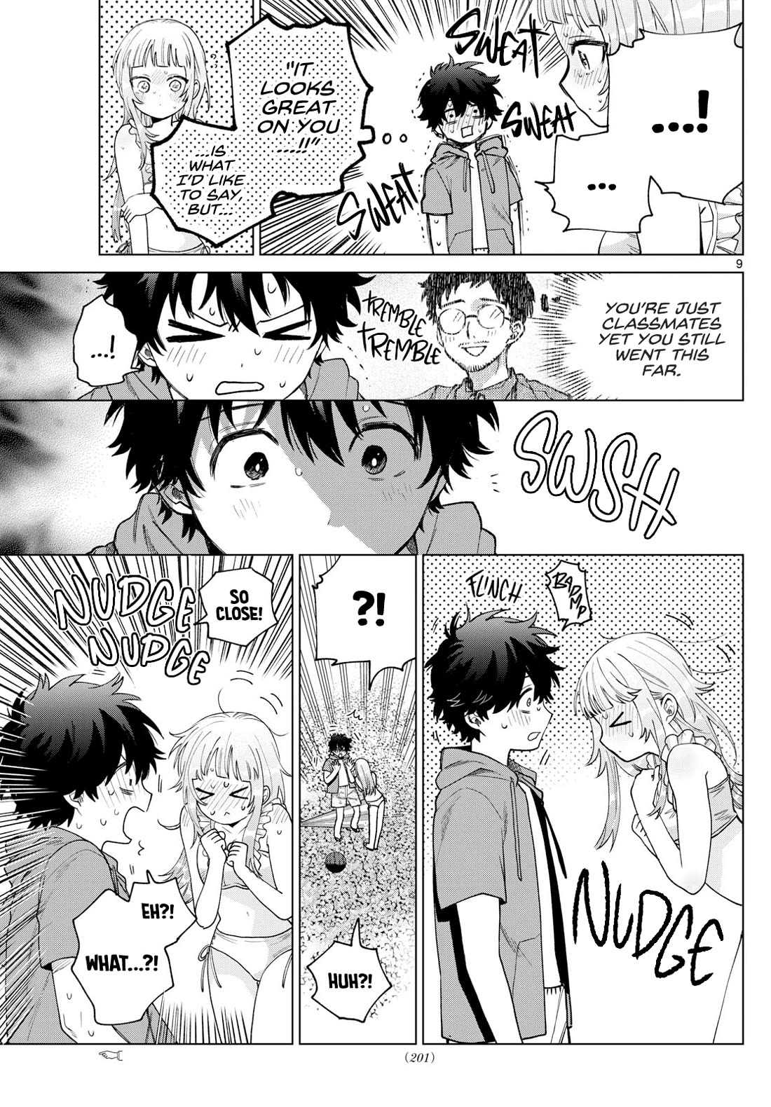 Momose Akira's First Love is a Failure. Chapter 37 page 9 - Chapter 37: Chilling at the Midsummer Beach