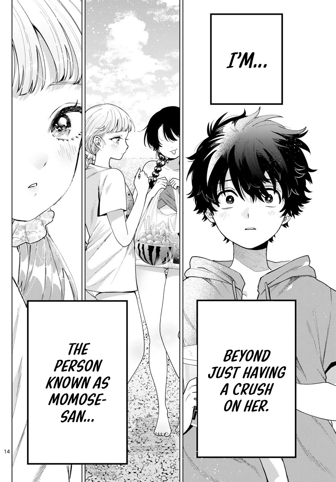 Momose Akira's First Love is a Failure. Chapter 38 page 14 - Chapter 38: Confirming My Feelings for You