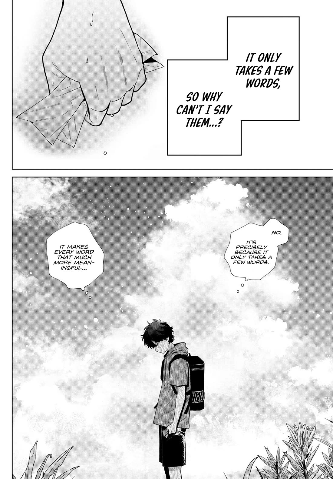 Momose Akira's First Love is a Failure. Chapter 39 page 10 - Chapter 39: Mustering Courage Under The Blue Sky