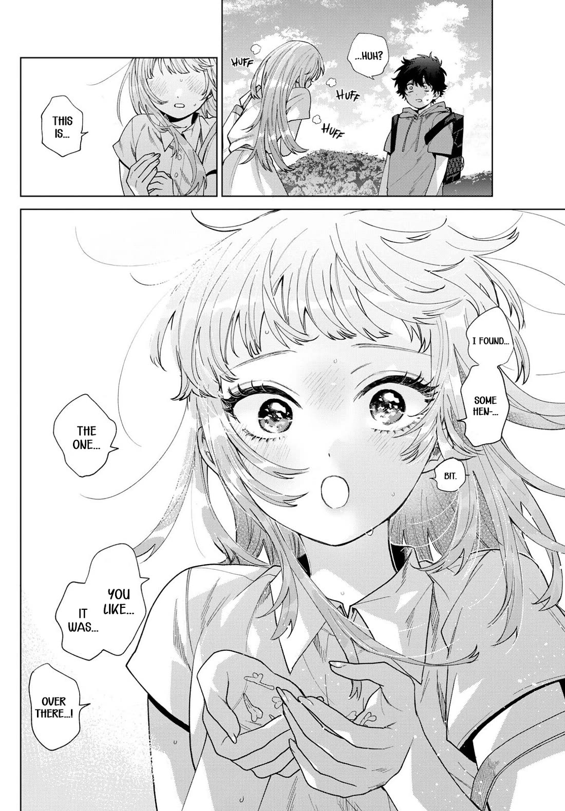 Momose Akira's First Love is a Failure. Chapter 39 page 12 - Chapter 39: Mustering Courage Under The Blue Sky
