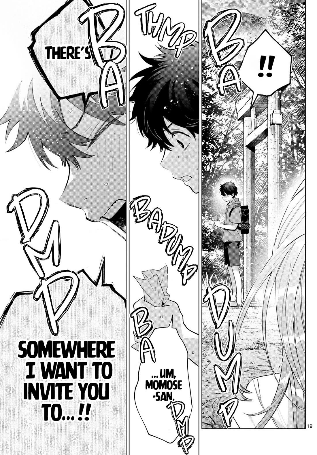 Momose Akira's First Love is a Failure. Chapter 39 page 19 - Chapter 39: Mustering Courage Under The Blue Sky