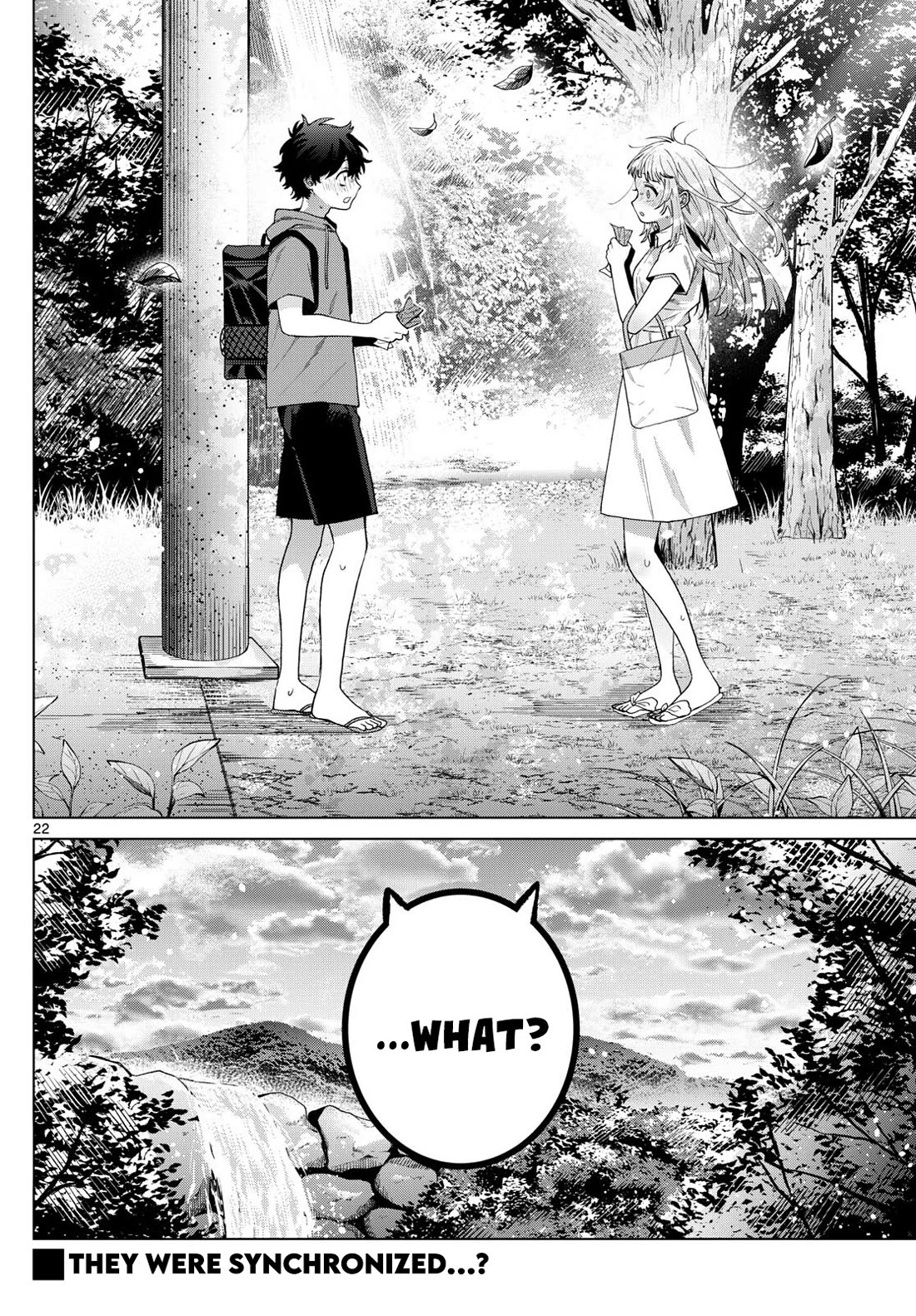 Momose Akira's First Love is a Failure. Chapter 39 page 22 - Chapter 39: Mustering Courage Under The Blue Sky