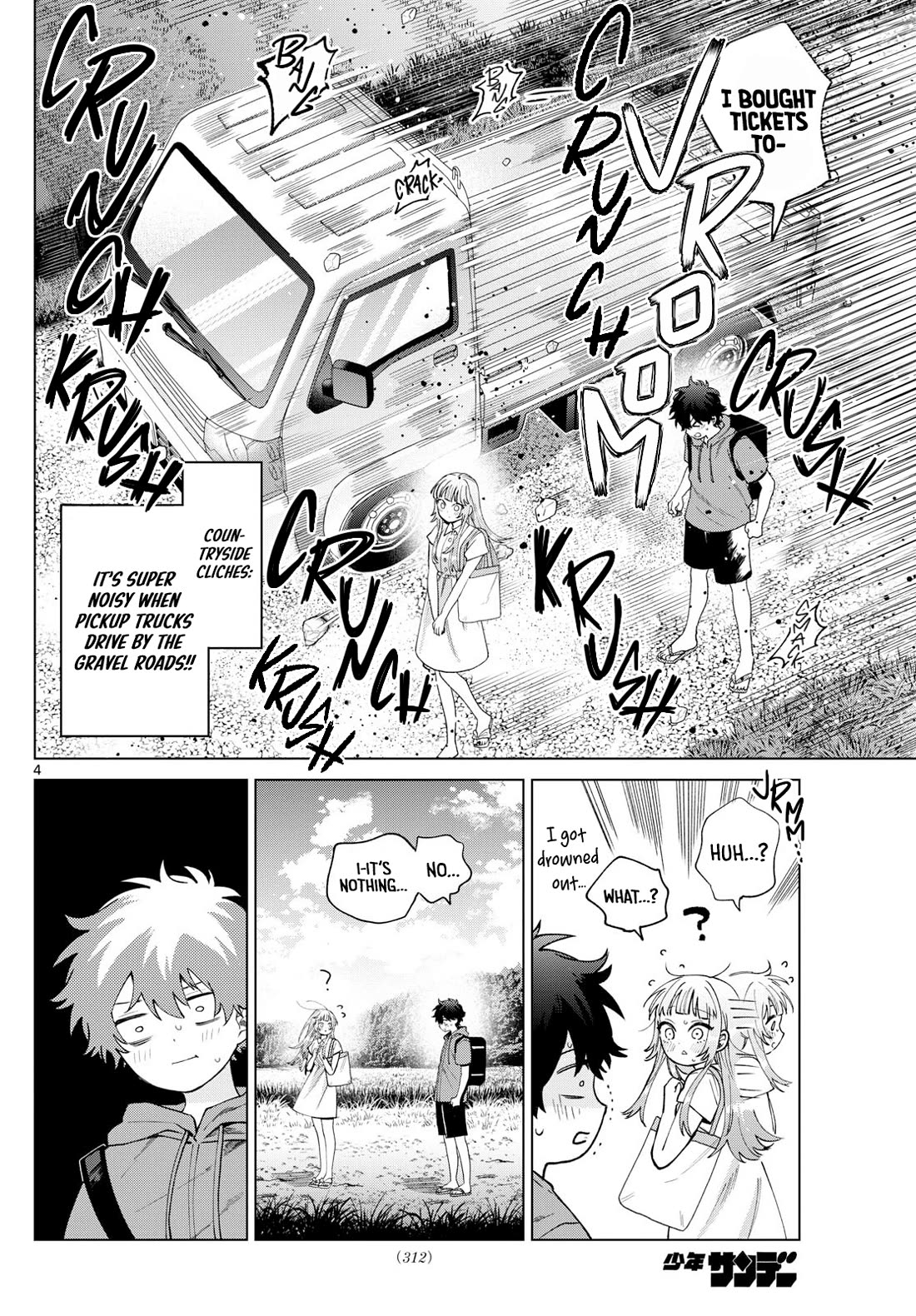 Momose Akira's First Love is a Failure. Chapter 39 page 4 - Chapter 39: Mustering Courage Under The Blue Sky