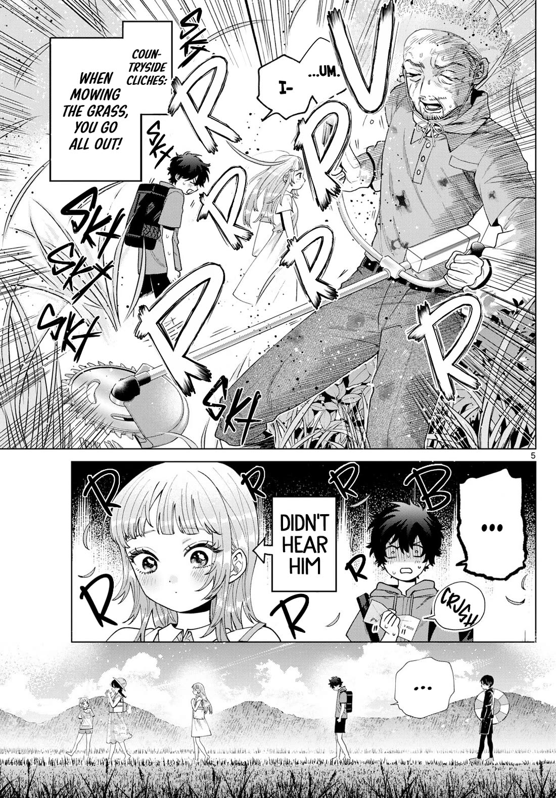 Momose Akira's First Love is a Failure. Chapter 39 page 5 - Chapter 39: Mustering Courage Under The Blue Sky