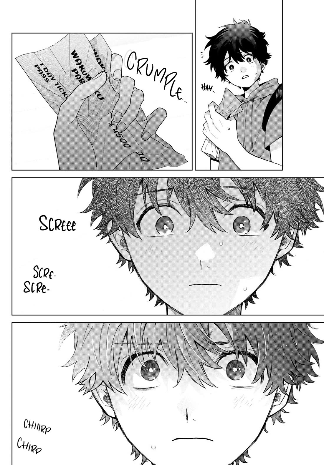 Momose Akira's First Love is a Failure. Chapter 39 page 6 - Chapter 39: Mustering Courage Under The Blue Sky