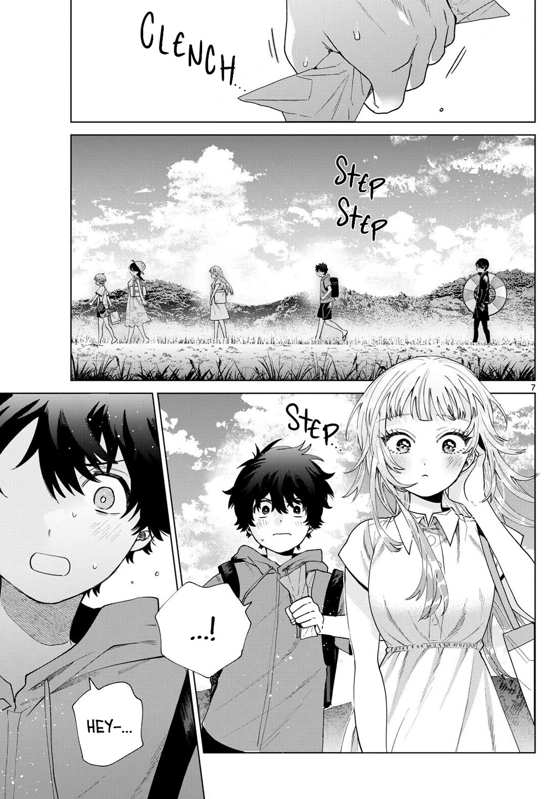 Momose Akira's First Love is a Failure. Chapter 39 page 7 - Chapter 39: Mustering Courage Under The Blue Sky