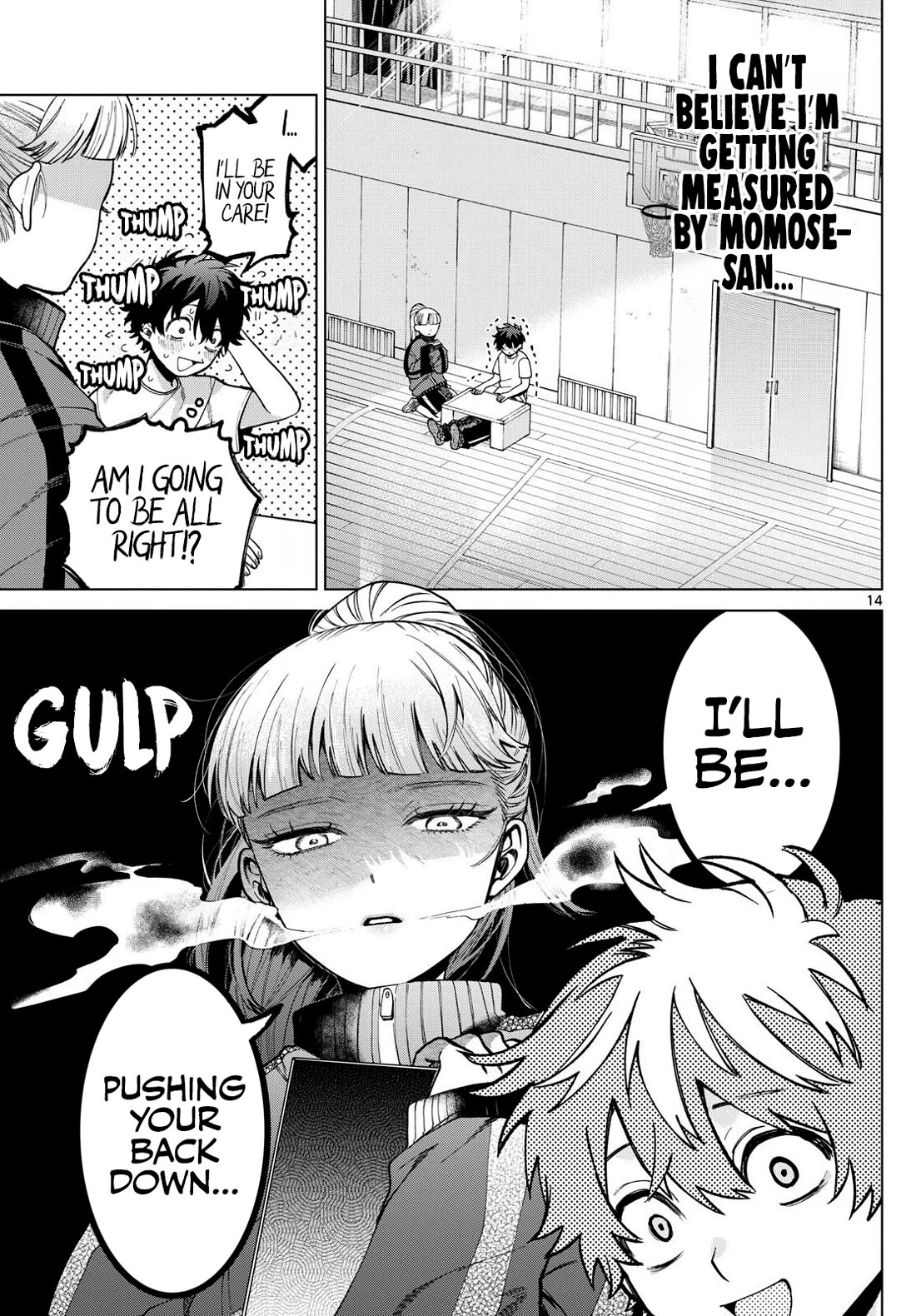 Momose Akira's First Love is a Failure. Chapter 4 page 14 - Chapter 4: A Stoic Physical Fitness Test