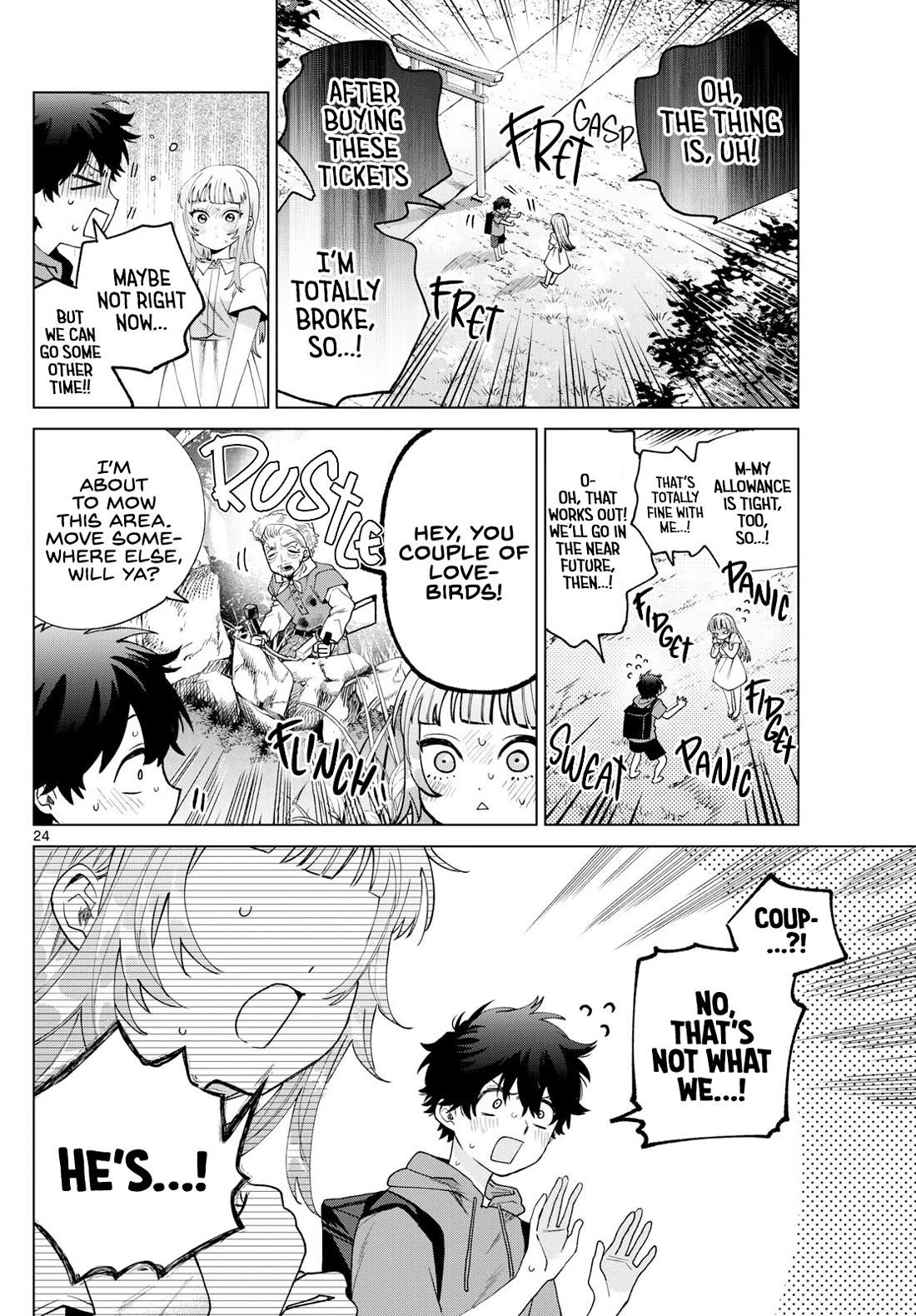 Momose Akira's First Love is a Failure. Chapter 40 page 24 - Chapter 40: Lost in the Midsummer Daze
