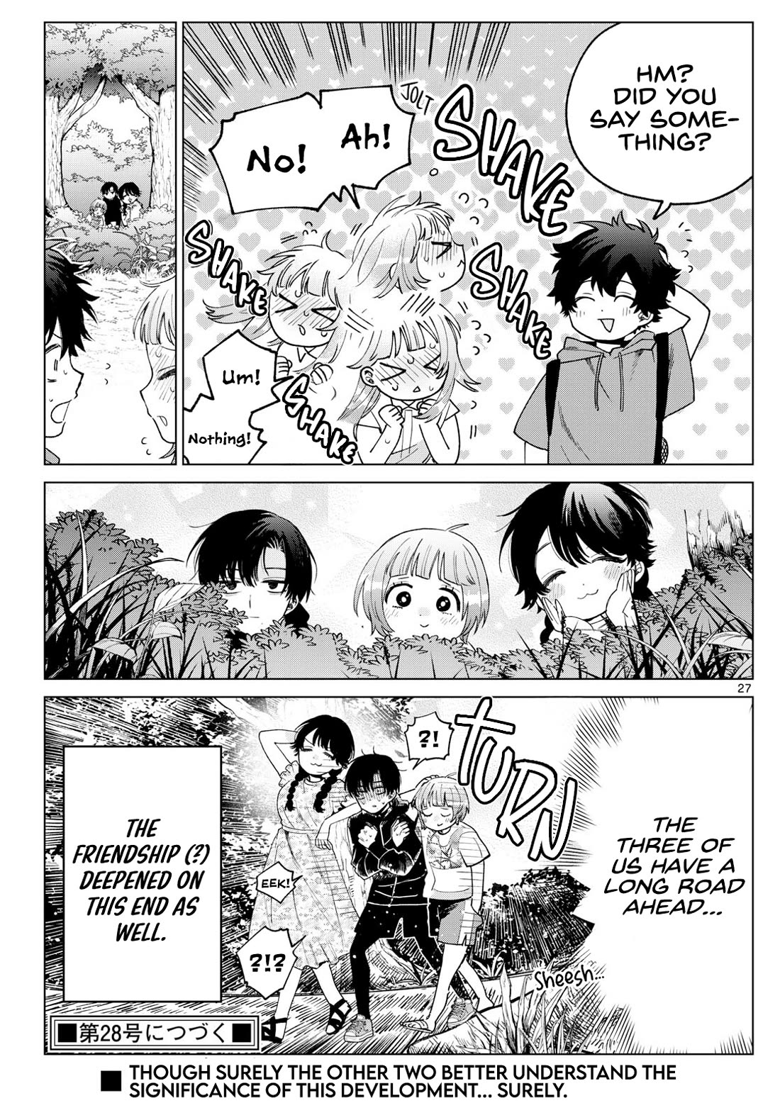 Momose Akira's First Love is a Failure. Chapter 40 page 27 - Chapter 40: Lost in the Midsummer Daze