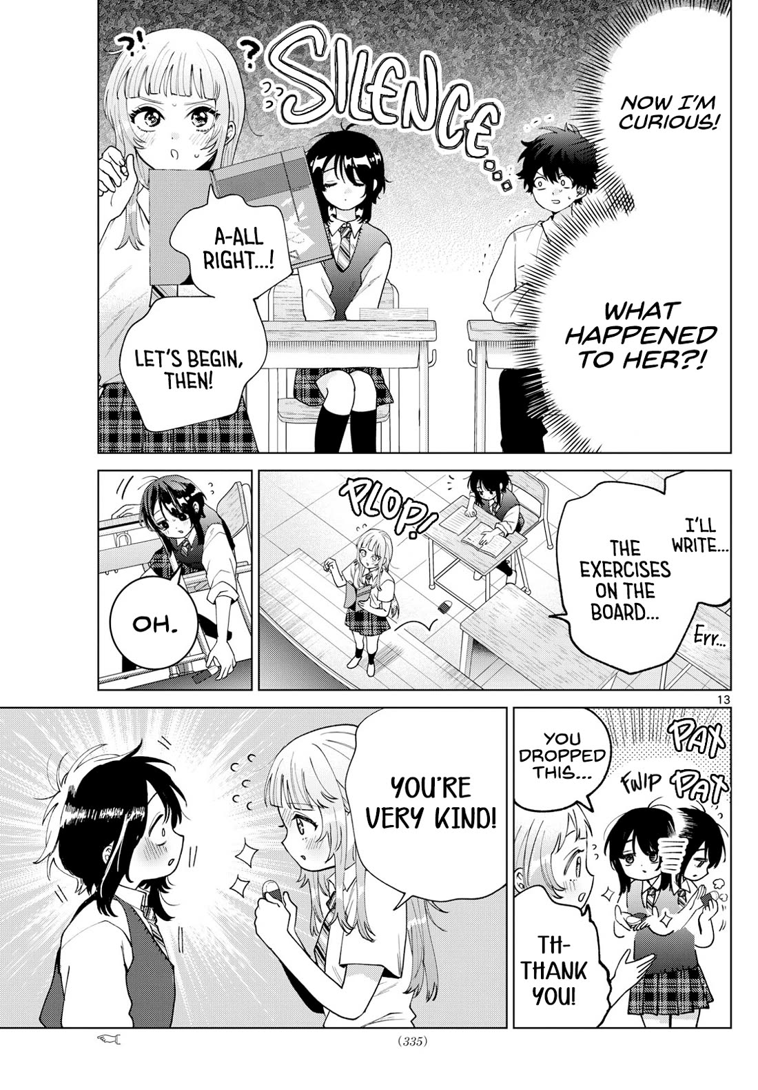 Momose Akira's First Love is a Failure. Chapter 41 page 13 - Chapter 41: Studying With the Class Rep