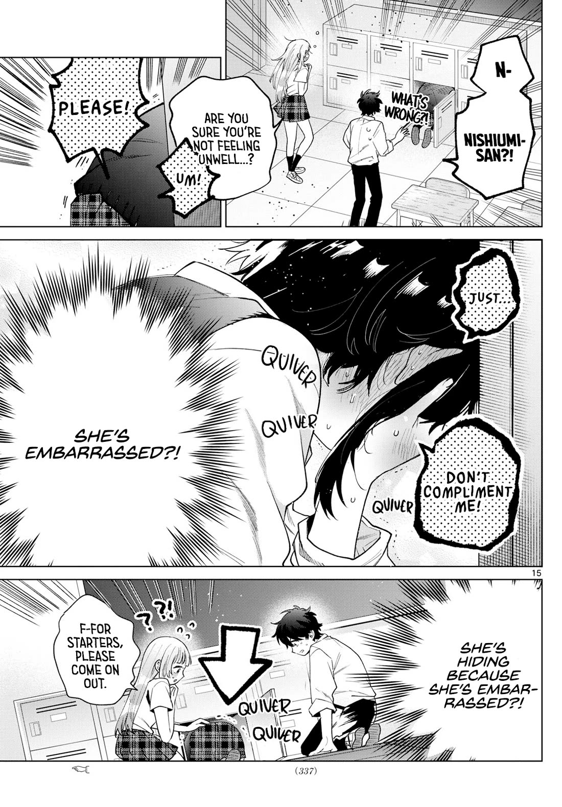 Momose Akira's First Love is a Failure. Chapter 41 page 15 - Chapter 41: Studying With the Class Rep