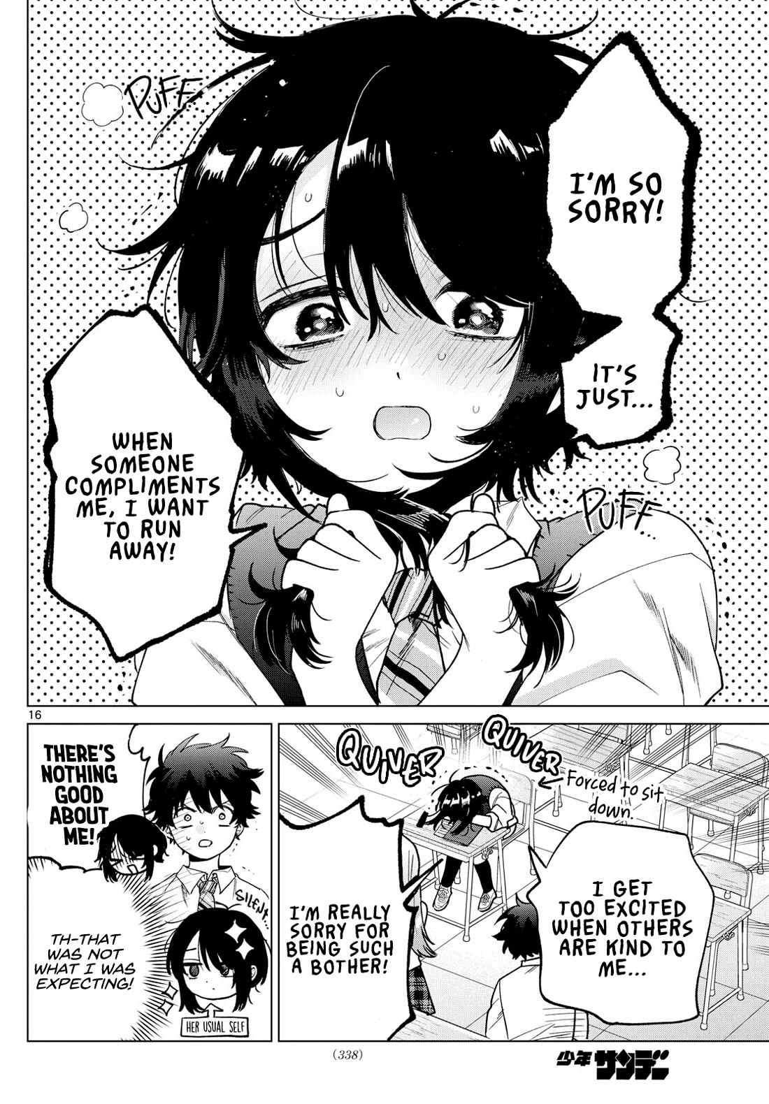 Momose Akira's First Love is a Failure. Chapter 41 page 16 - Chapter 41: Studying With the Class Rep