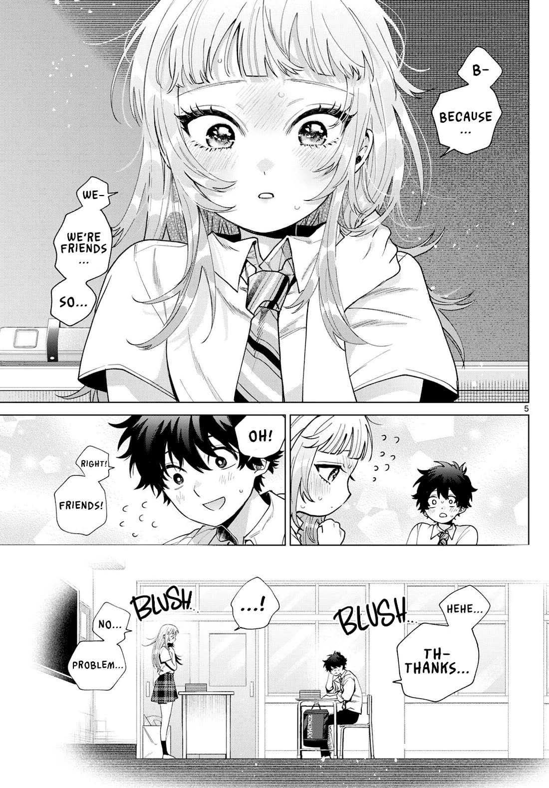 Momose Akira's First Love is a Failure. Chapter 41 page 5 - Chapter 41: Studying With the Class Rep