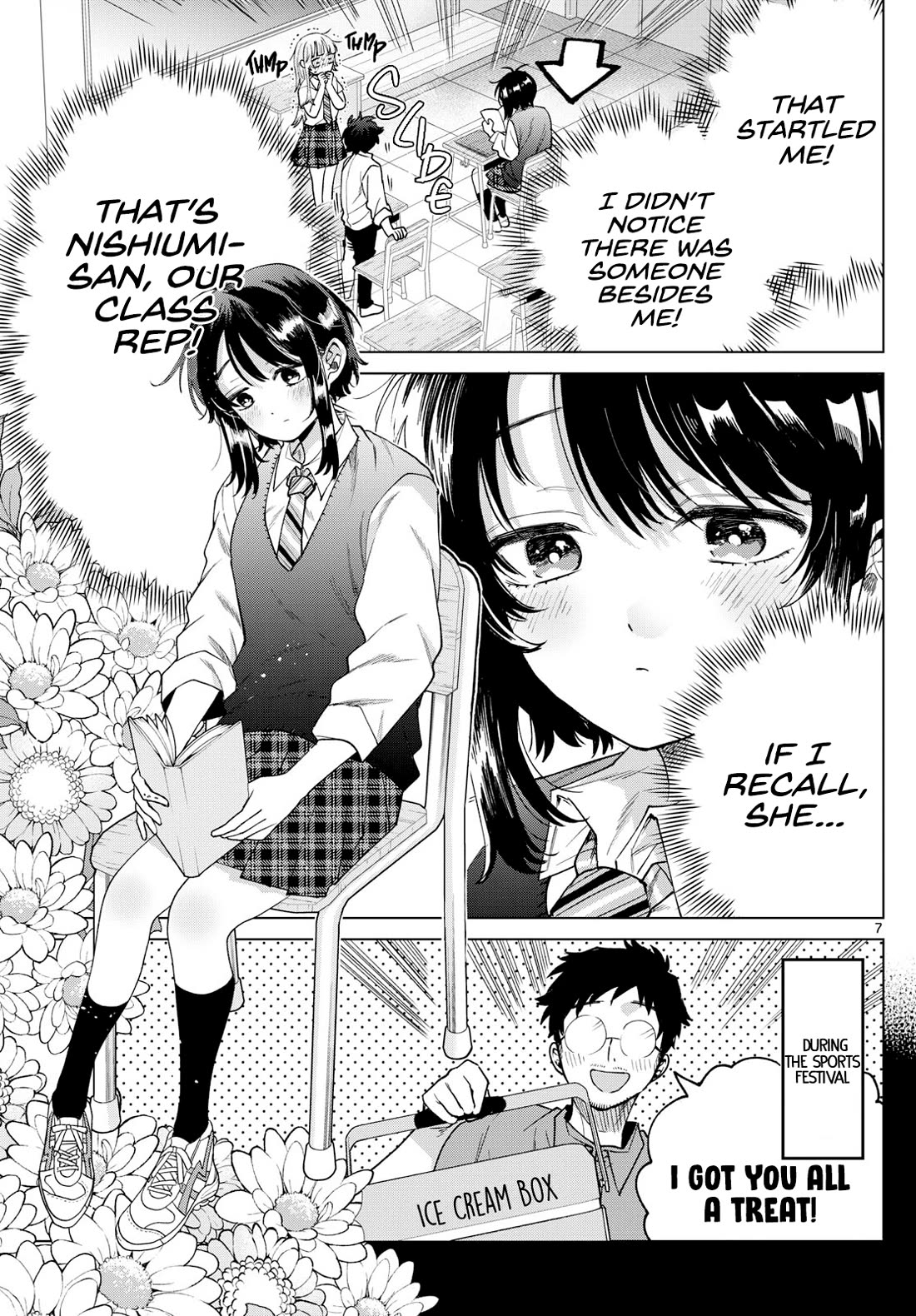 Momose Akira's First Love is a Failure. Chapter 41 page 7 - Chapter 41: Studying With the Class Rep