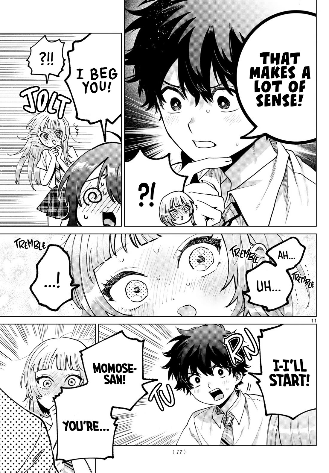 Momose Akira's First Love is a Failure. Chapter 42 page 11 - Chapter 42: Overcoming a Mess