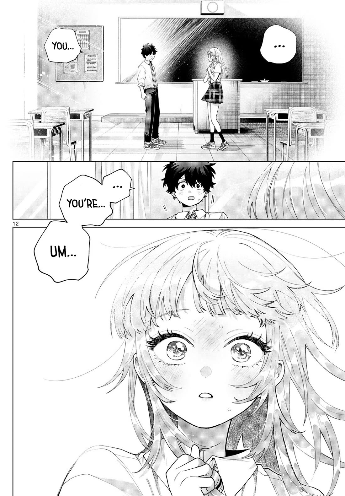 Momose Akira's First Love is a Failure. Chapter 42 page 12 - Chapter 42: Overcoming a Mess
