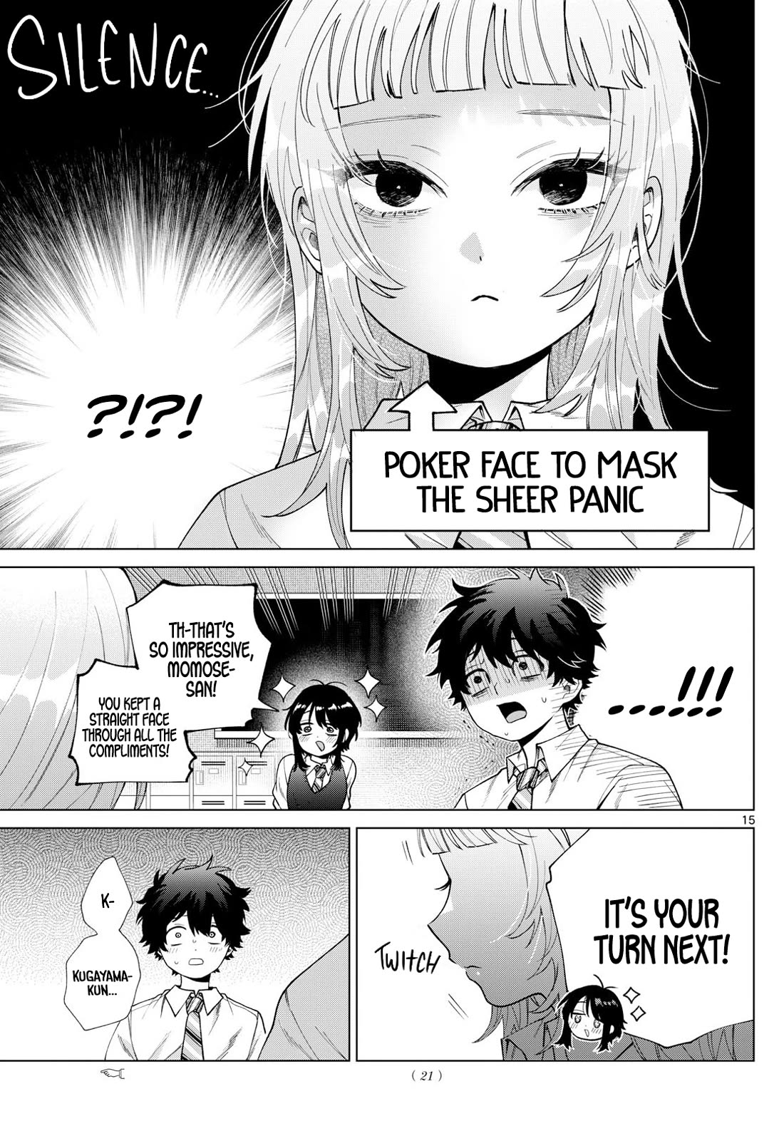 Momose Akira's First Love is a Failure. Chapter 42 page 15 - Chapter 42: Overcoming a Mess