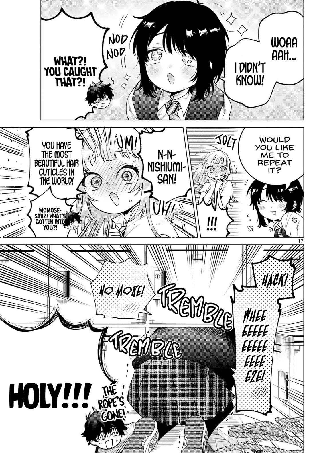 Momose Akira's First Love is a Failure. Chapter 42 page 17 - Chapter 42: Overcoming a Mess
