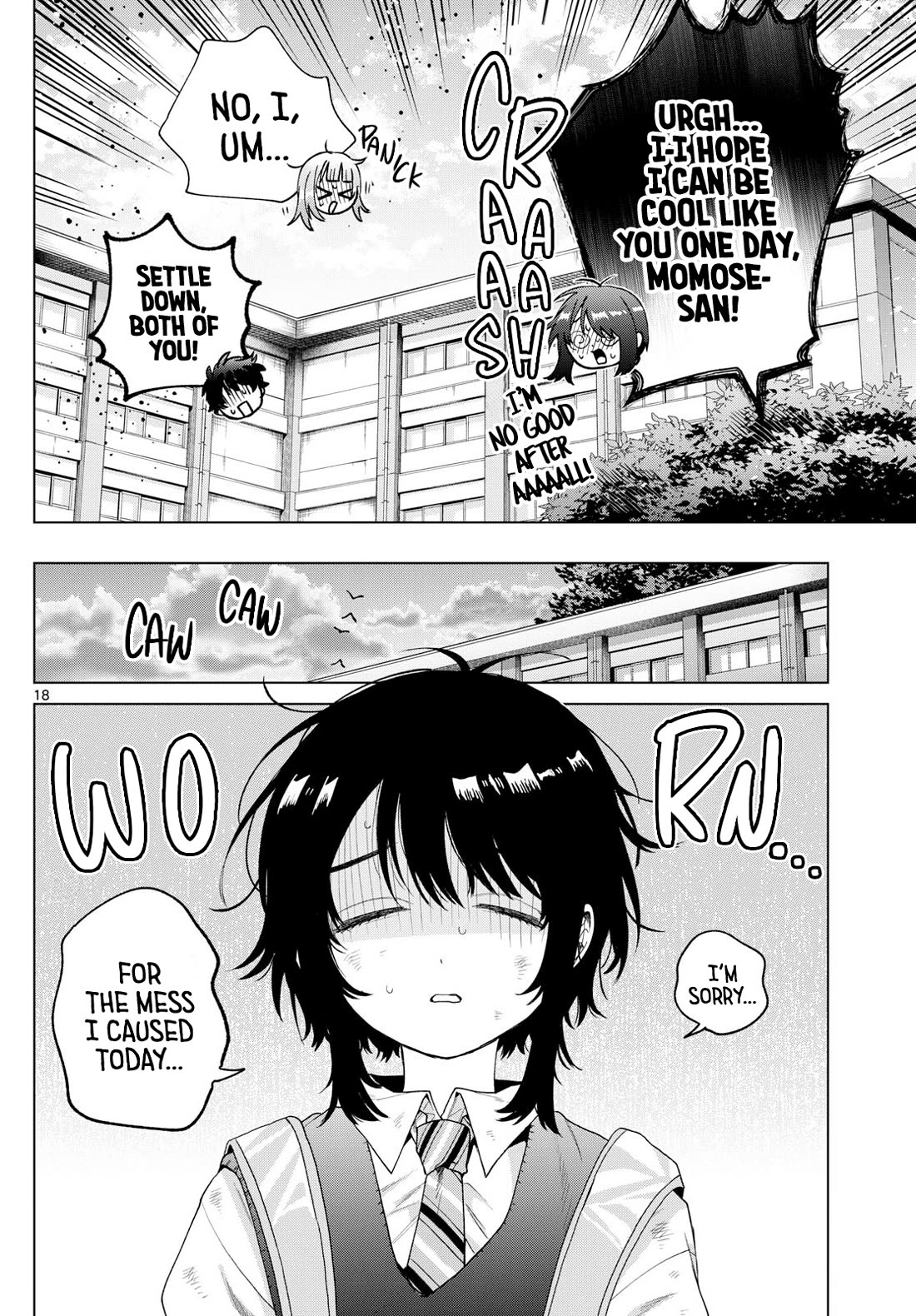Momose Akira's First Love is a Failure. Chapter 42 page 18 - Chapter 42: Overcoming a Mess