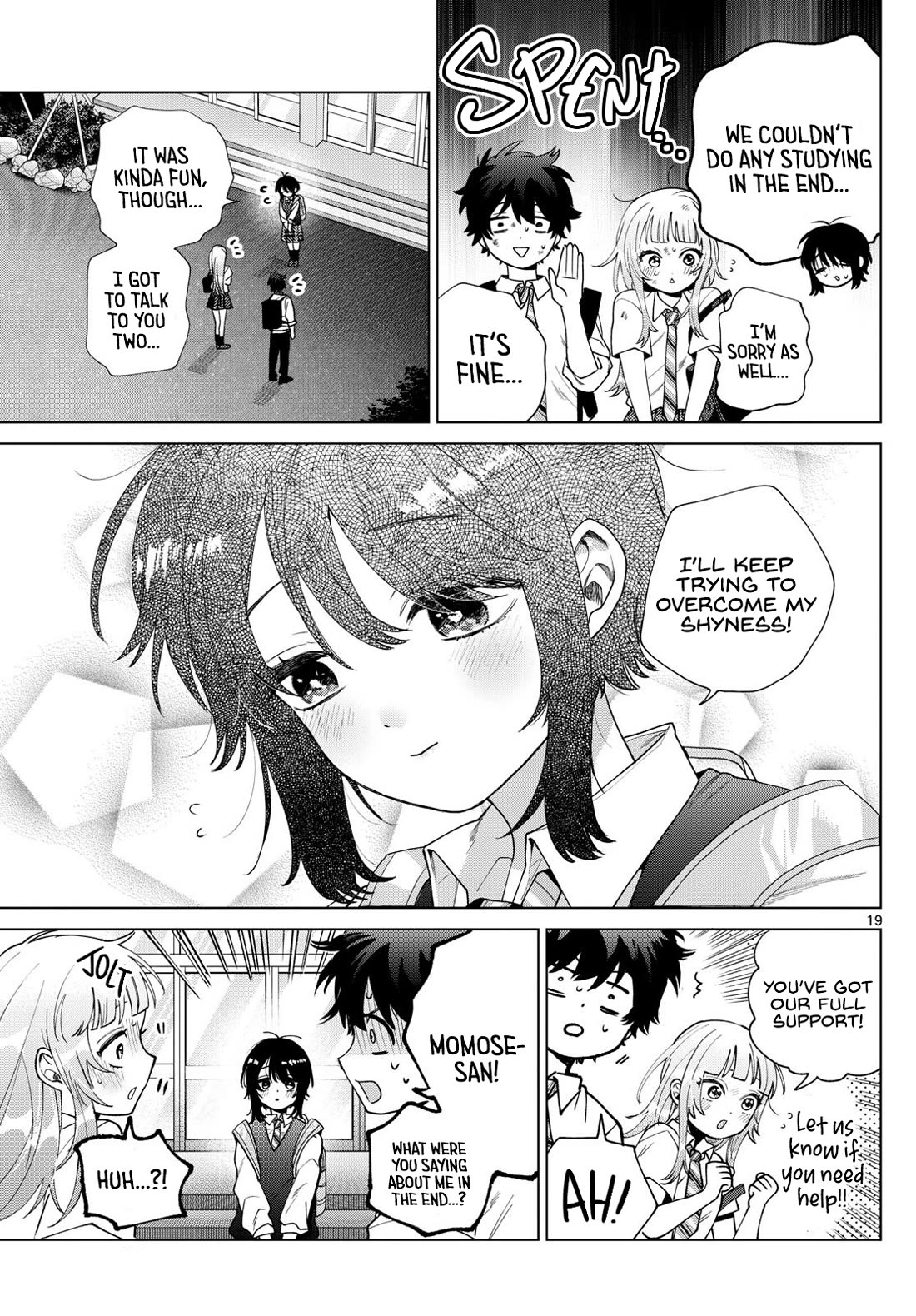 Momose Akira's First Love is a Failure. Chapter 42 page 19 - Chapter 42: Overcoming a Mess