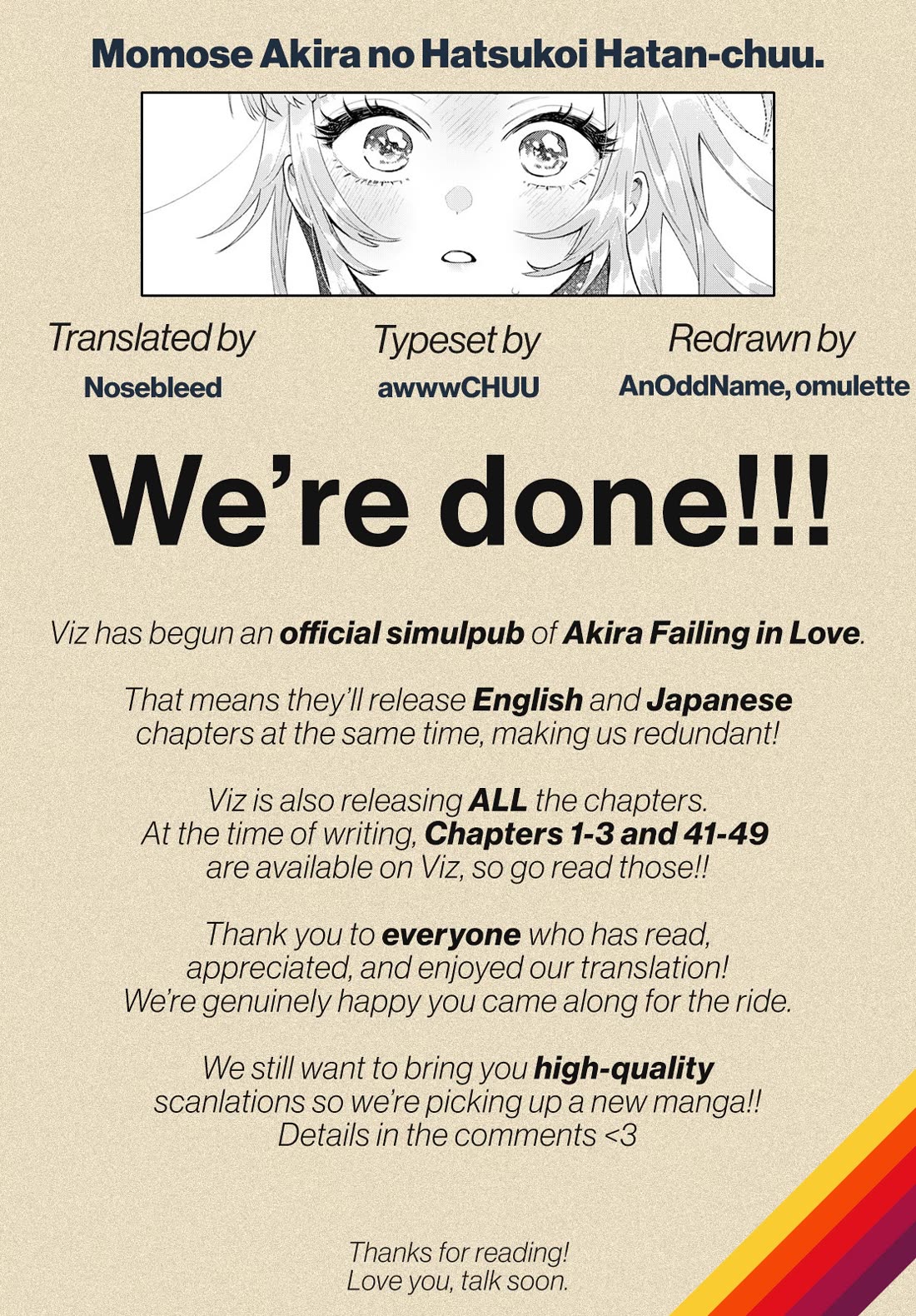 Momose Akira's First Love is a Failure. Chapter 42 page 21 - Chapter 42: Overcoming a Mess
