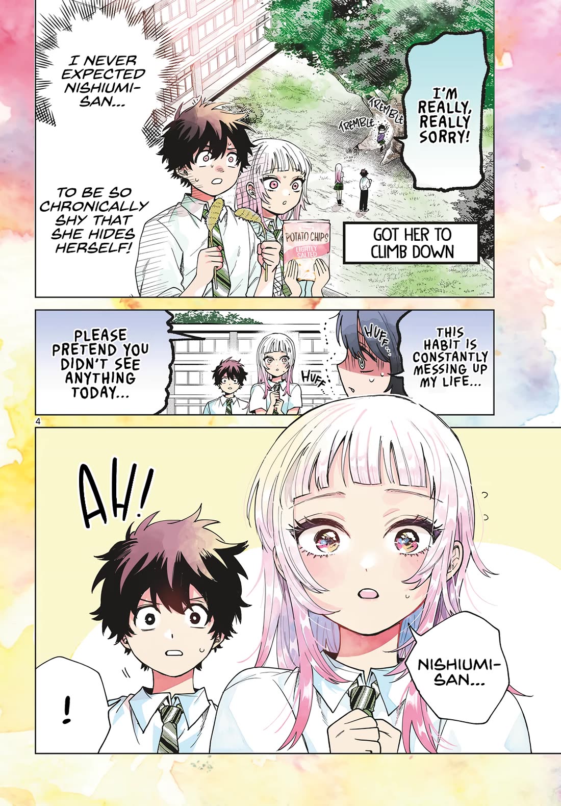 Momose Akira's First Love is a Failure. Chapter 42 page 4 - Chapter 42: Overcoming a Mess