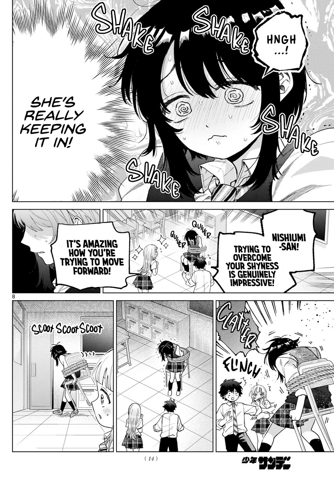 Momose Akira's First Love is a Failure. Chapter 42 page 8 - Chapter 42: Overcoming a Mess