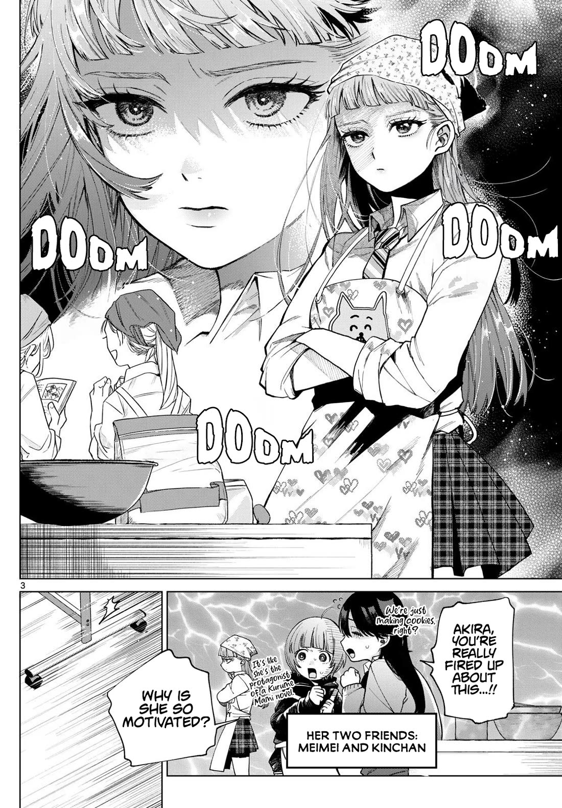 Momose Akira's First Love is a Failure. Chapter 5 page 3 - Chapter 5: Baking Up Love!