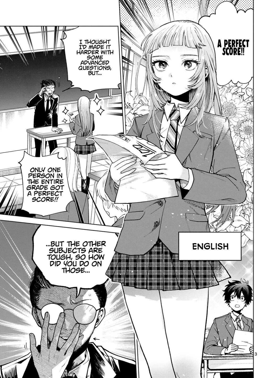 Momose Akira's First Love is a Failure. Chapter 6 page 3 - Chapter 6: A class with a ridiculously high difficulty level.