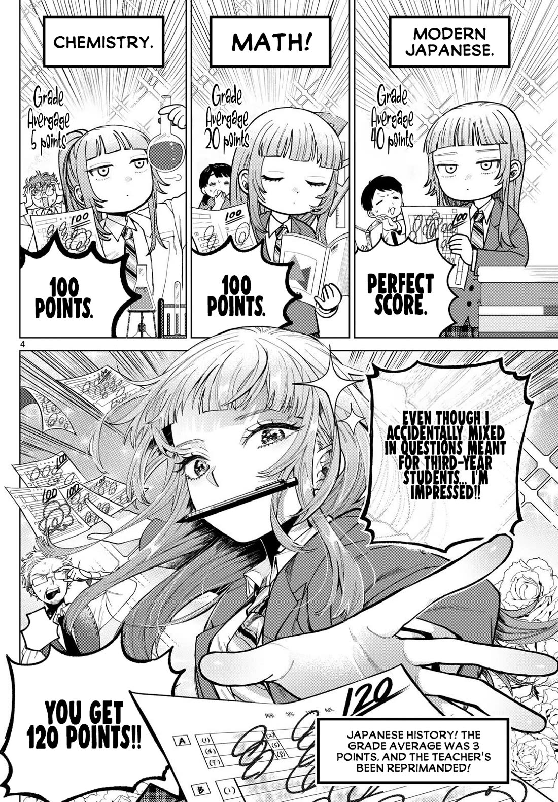 Momose Akira's First Love is a Failure. Chapter 6 page 4 - Chapter 6: A class with a ridiculously high difficulty level.