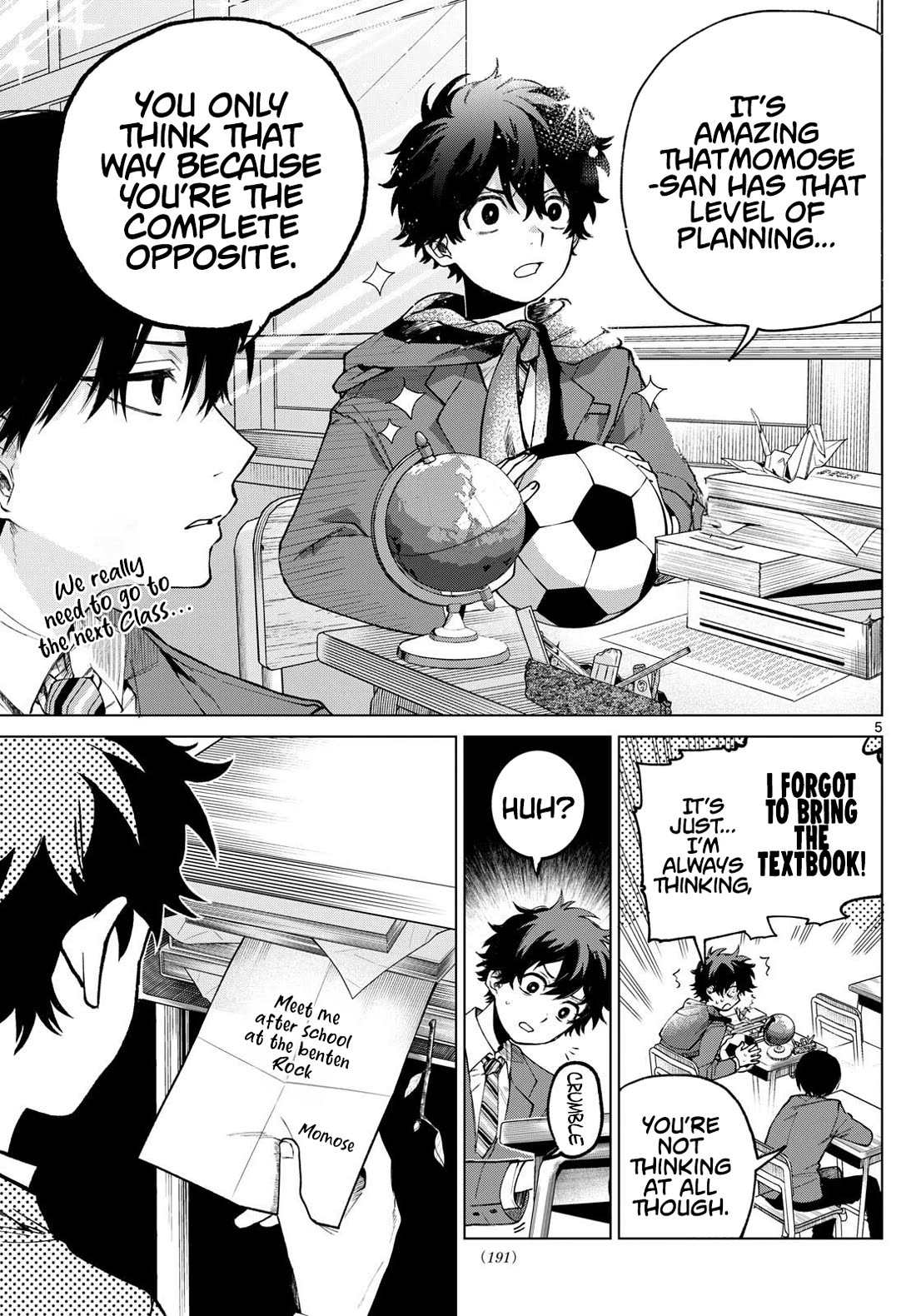 Momose Akira's First Love is a Failure. Chapter 7 page 5 - Chapter 7: Improvising by the Seaside