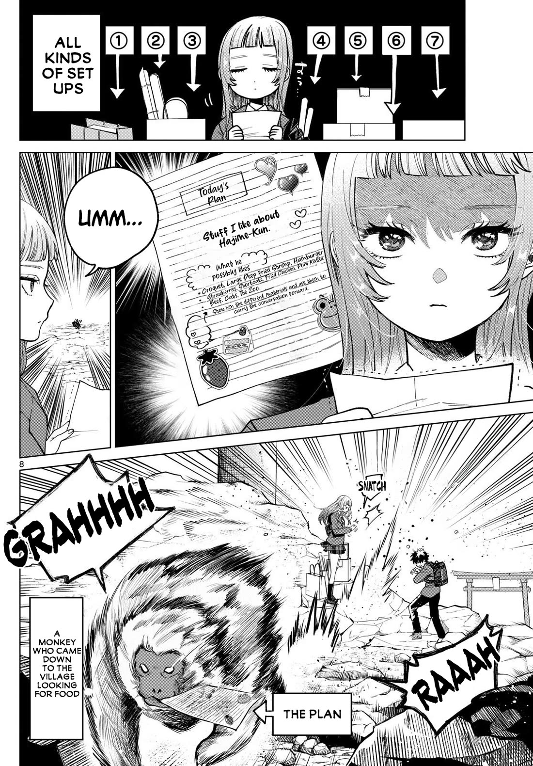 Momose Akira's First Love is a Failure. Chapter 7 page 8 - Chapter 7: Improvising by the Seaside