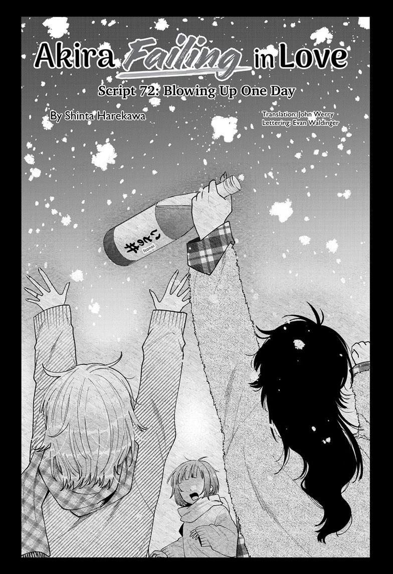 Momose Akira's First Love is a Failure. Chapter 72 page 1 - Chapter 72