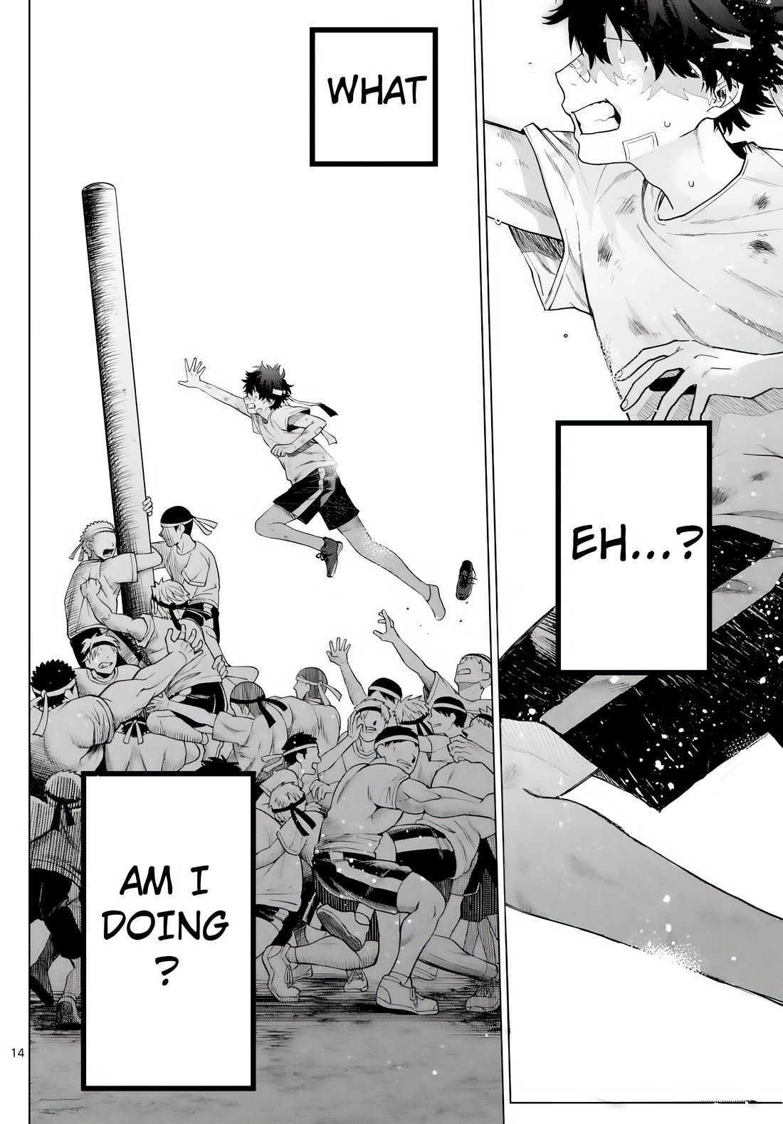 Momose Akira's First Love is a Failure. Chapter 9 page 14 - Chapter 9: Emotions Mid-jump