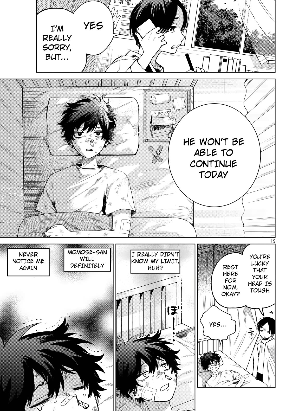 Momose Akira's First Love is a Failure. Chapter 9 page 18 - Chapter 9: Emotions Mid-jump