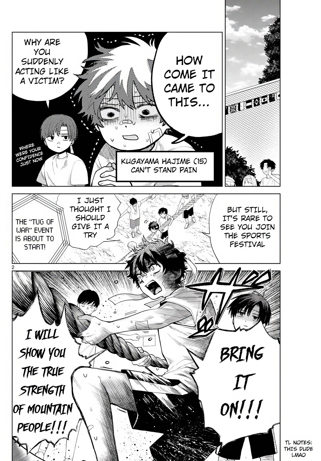 Momose Akira's First Love is a Failure. Chapter 9 page 2 - Chapter 9: Emotions Mid-jump